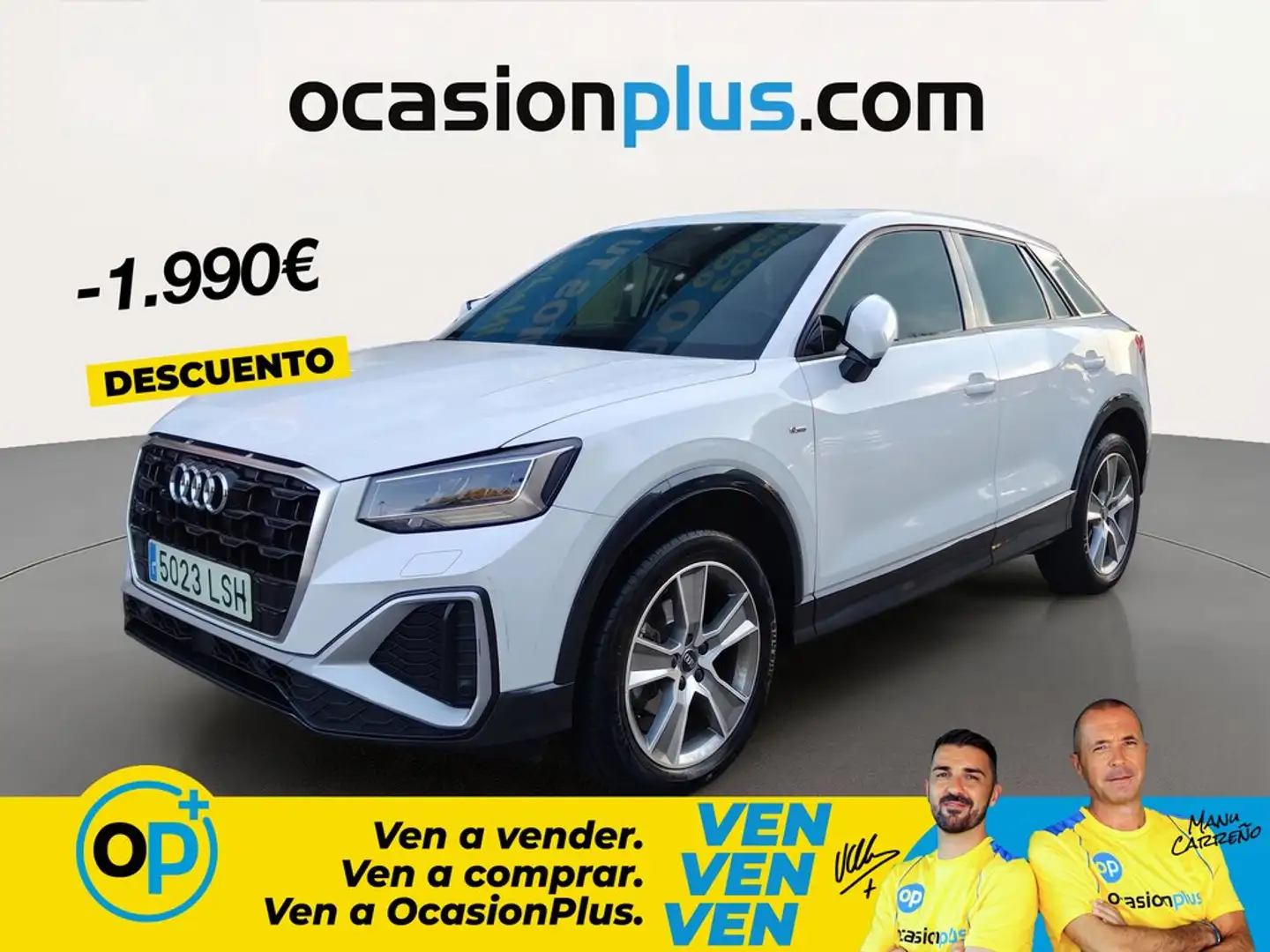 Audi Q2 30 TDI S line S tronic 85kW Blanco - 1