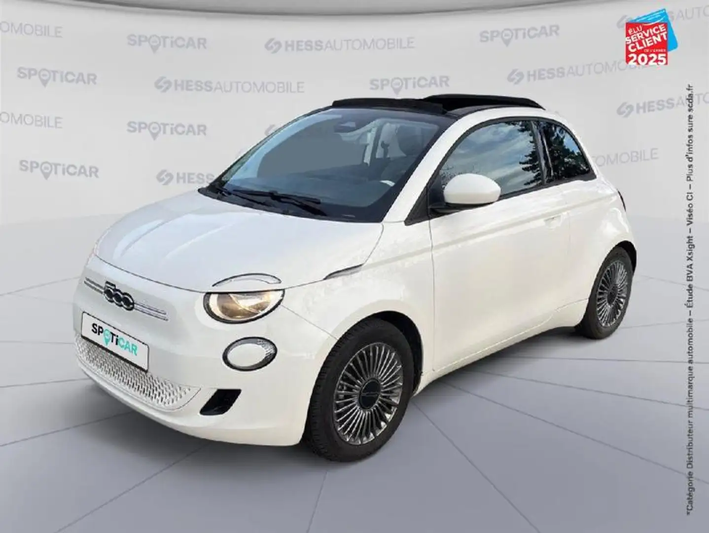 Fiat 500C e 95ch Icône GPS Weiß - 1