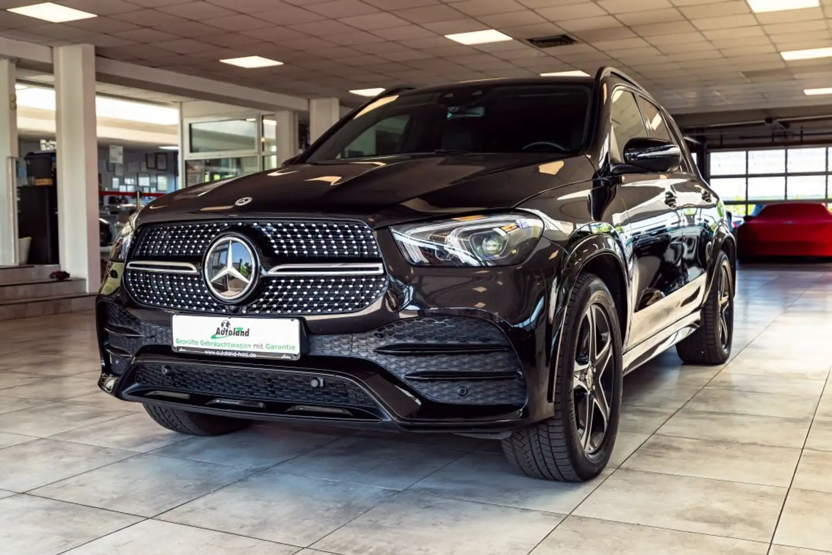 Mercedes-Benz GLE 400 d 4Matic 9G-TRONIC AMG*BURMESTER*LUFT*TO Schwarz - 1