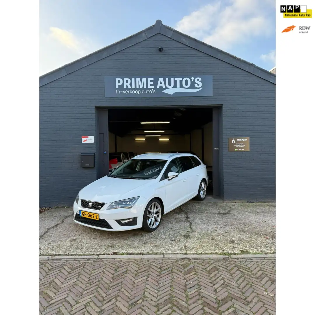 SEAT Leon ST 1.4 TSI ACT FR Dynamic Blanc - 1