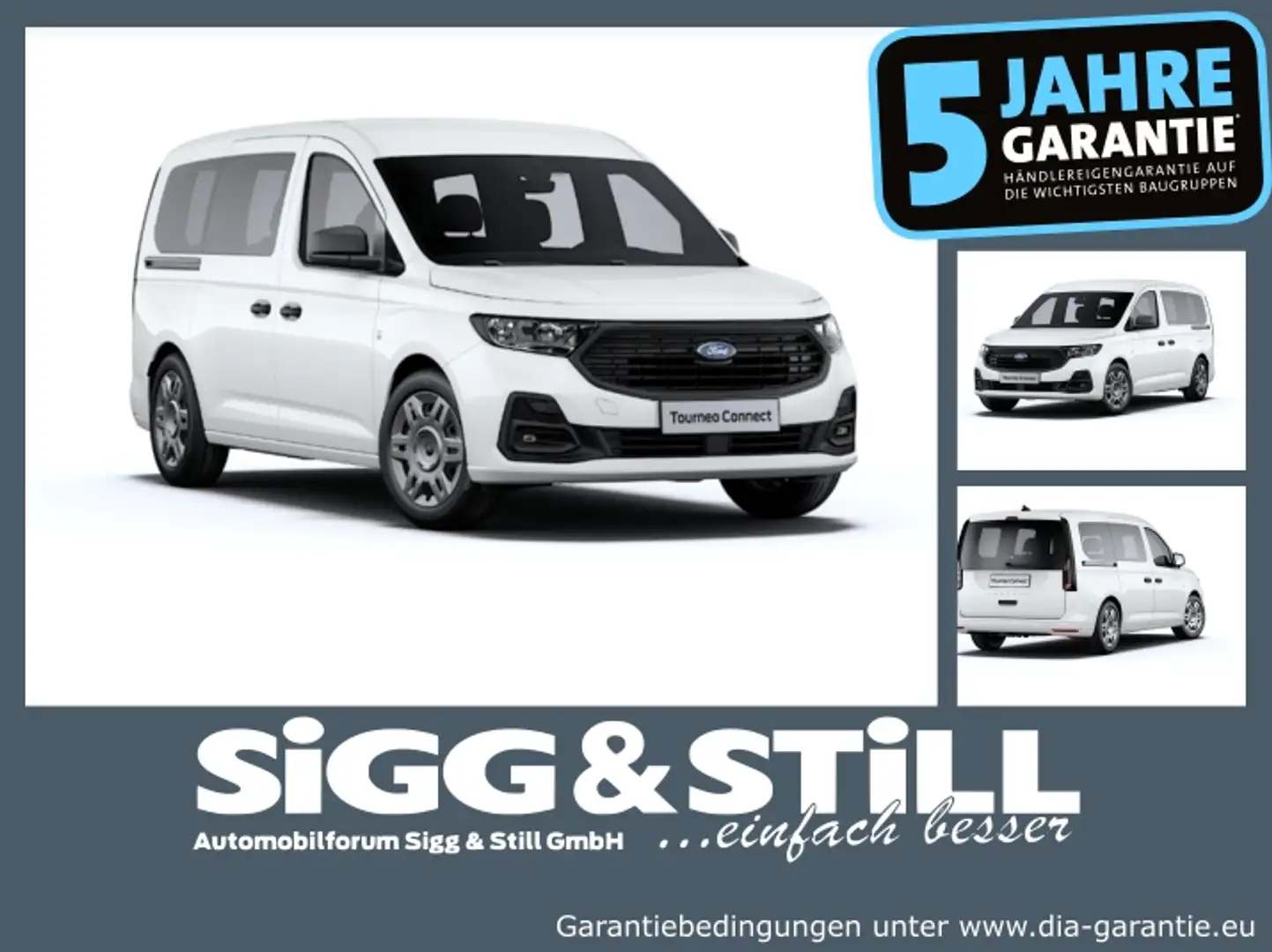 Ford Grand Tourneo Connect Trend 1.5 NAVI*PDC*APPLINK Blanc - 1
