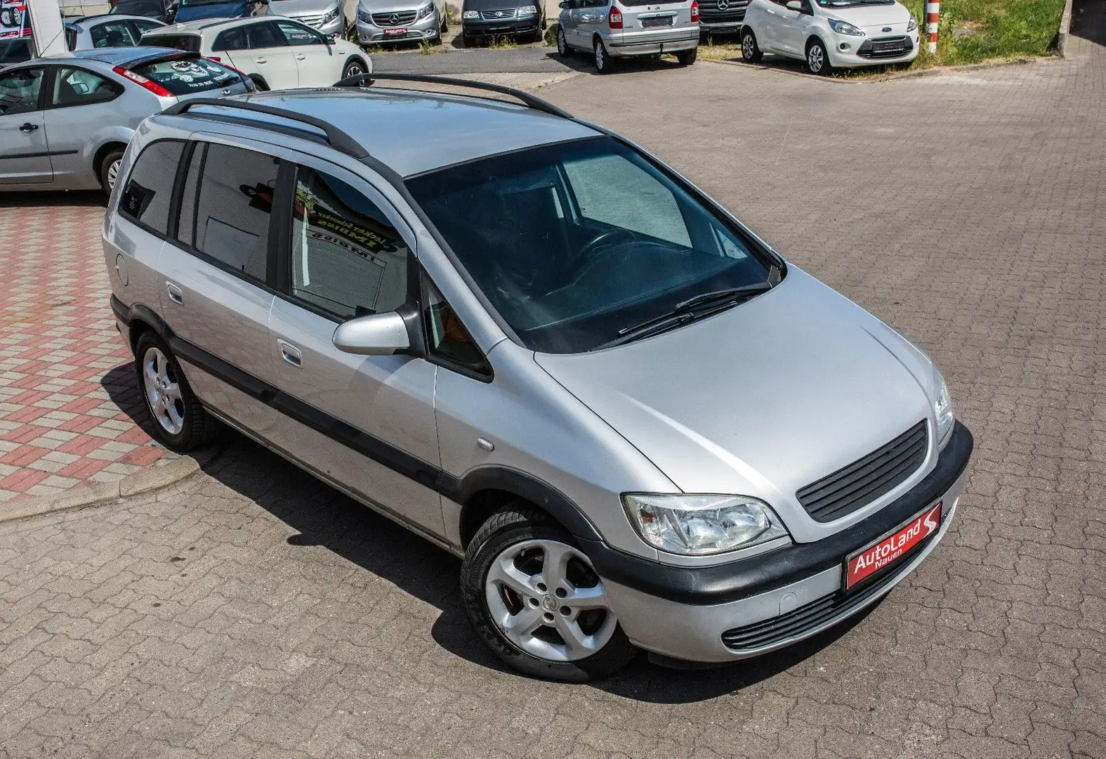 Opel Zafira 1.6 16V Elegance+Klima+7Sitze+NR:48 Gümüş rengi - 2