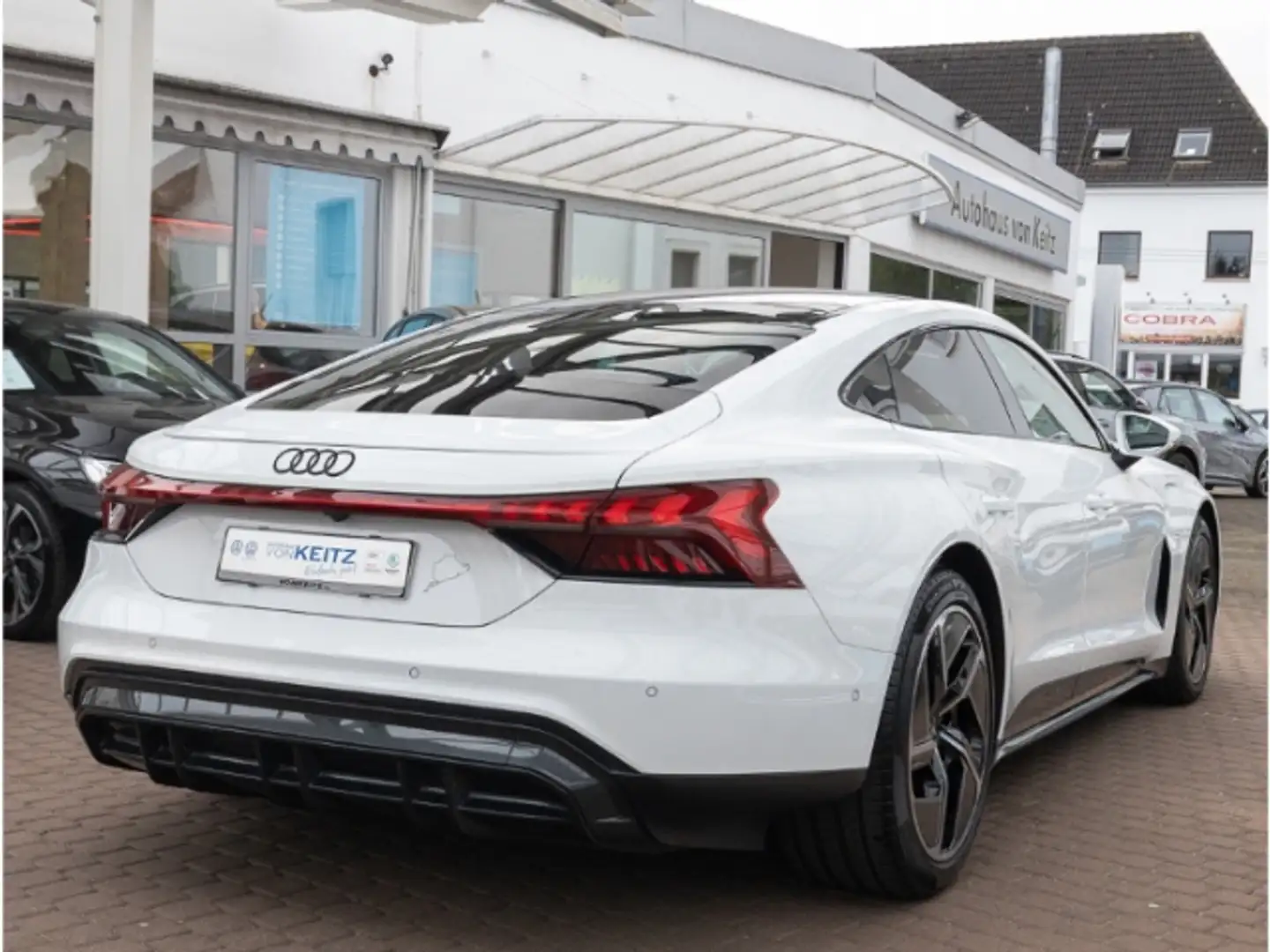 Audi e-tron GT quattro +LASER+HUD+ACC+B&O+360° Blanc - 2