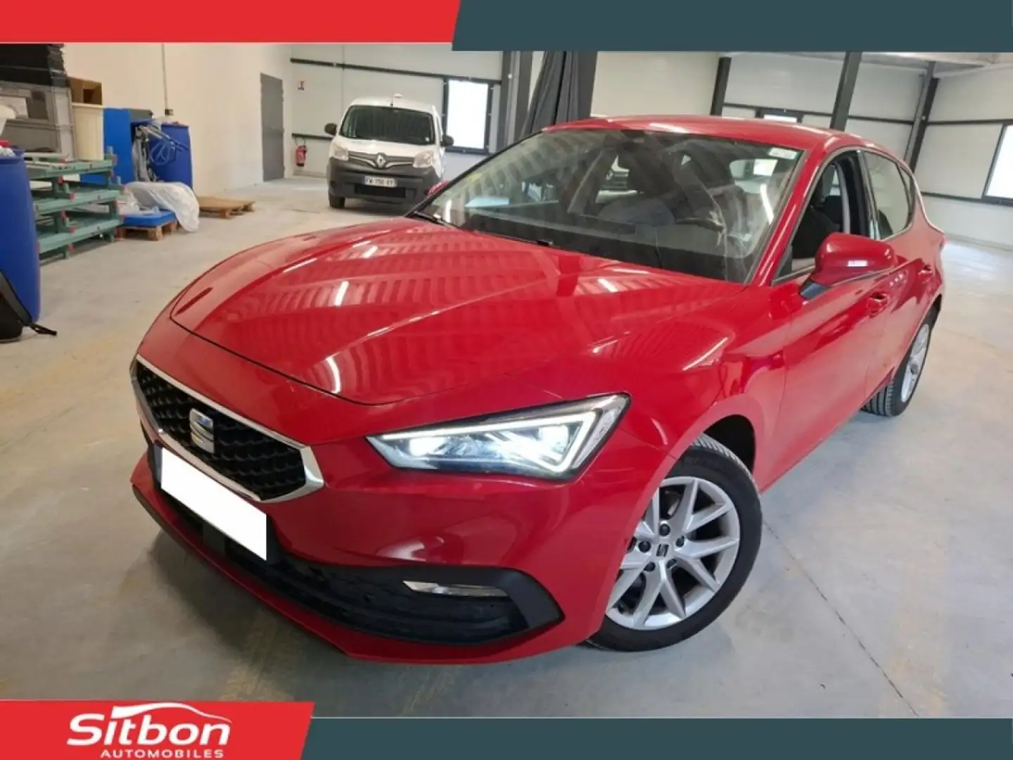 SEAT Leon 2.0 TDI 150 DSG 7 Style Business CAMERA CARPLAY Rouge - 1