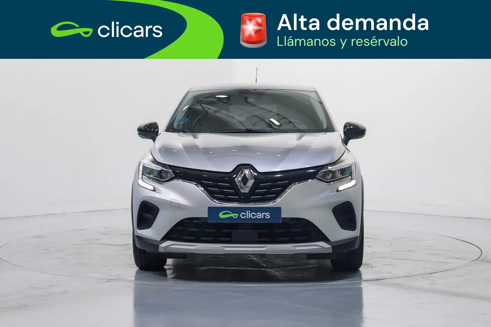 Renault Captur E-TECH Híbrido Enchufable Evolution 117kW Plateado - 2