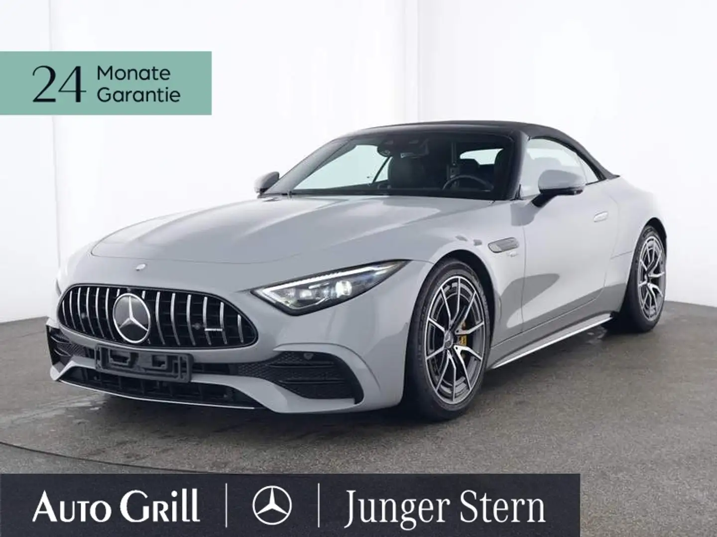 Mercedes-Benz SL 43 AMG Premium Dynamic+ HAL Burm Distro HeadU Gris - 2