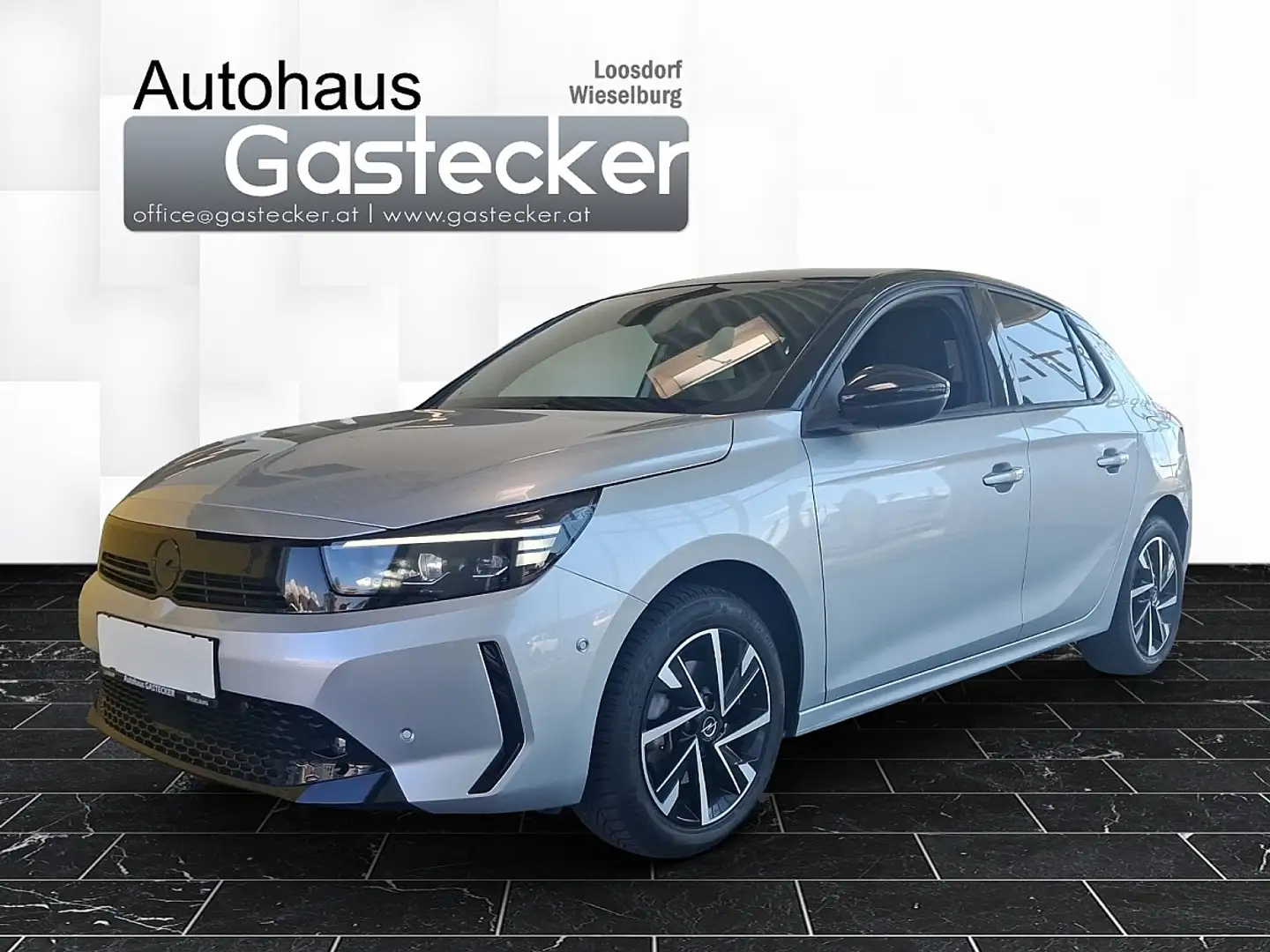 Opel Corsa 1,2 Direct Injection Turbo Euro 6.4  GS Silber - 1