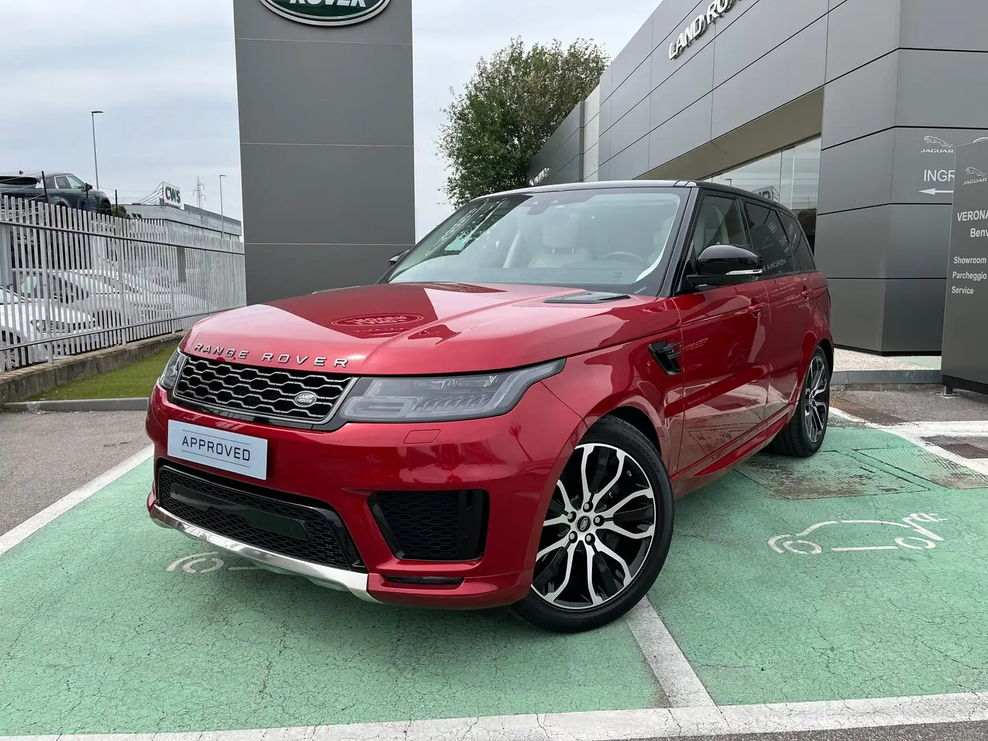Land Rover Range Rover Sport Range Rover Sport 3.0 sdV6 HSE 249cv auto my19 Red - 1