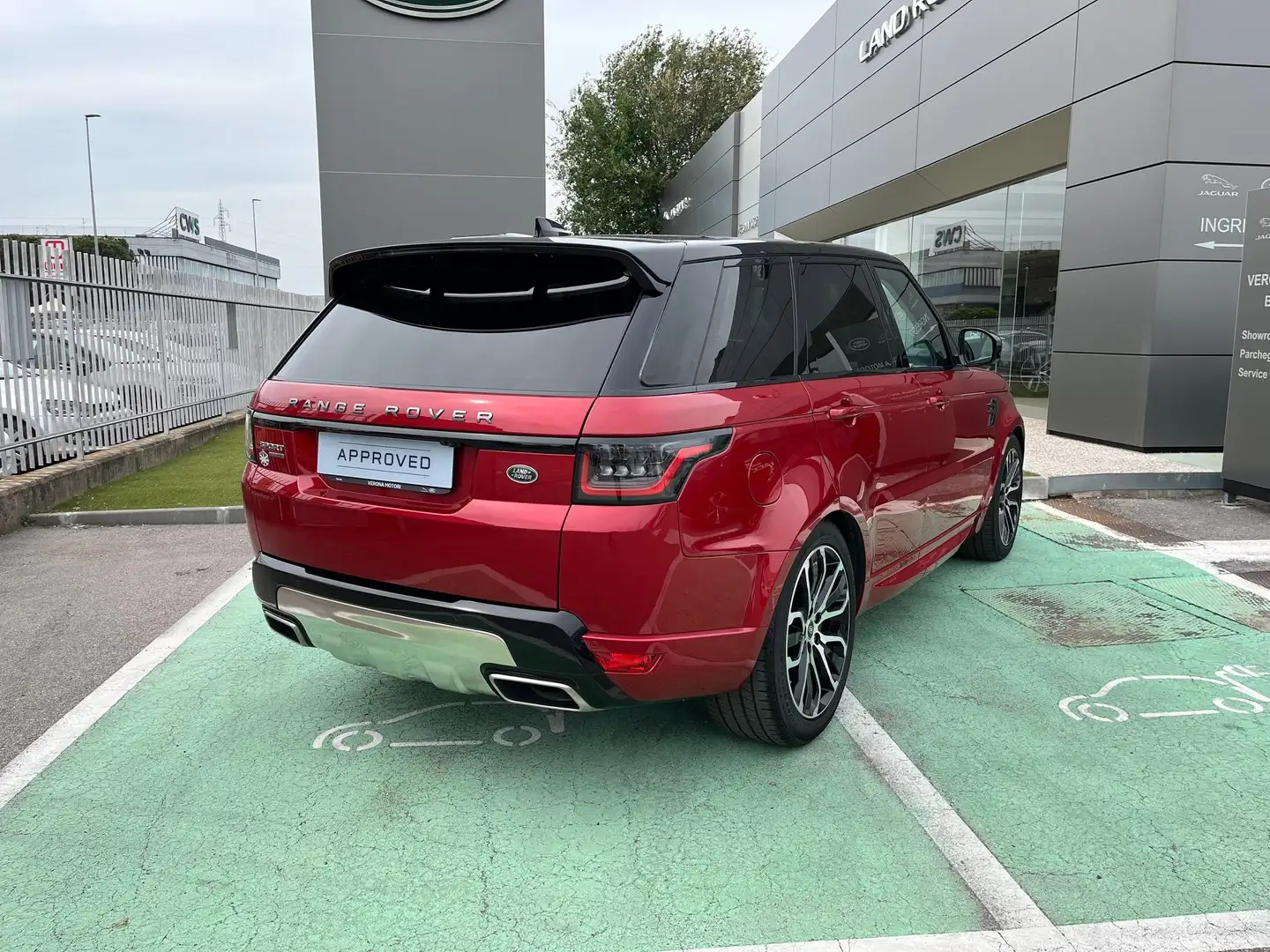 Land Rover Range Rover Sport Range Rover Sport 3.0 sdV6 HSE 249cv auto my19 Red - 2