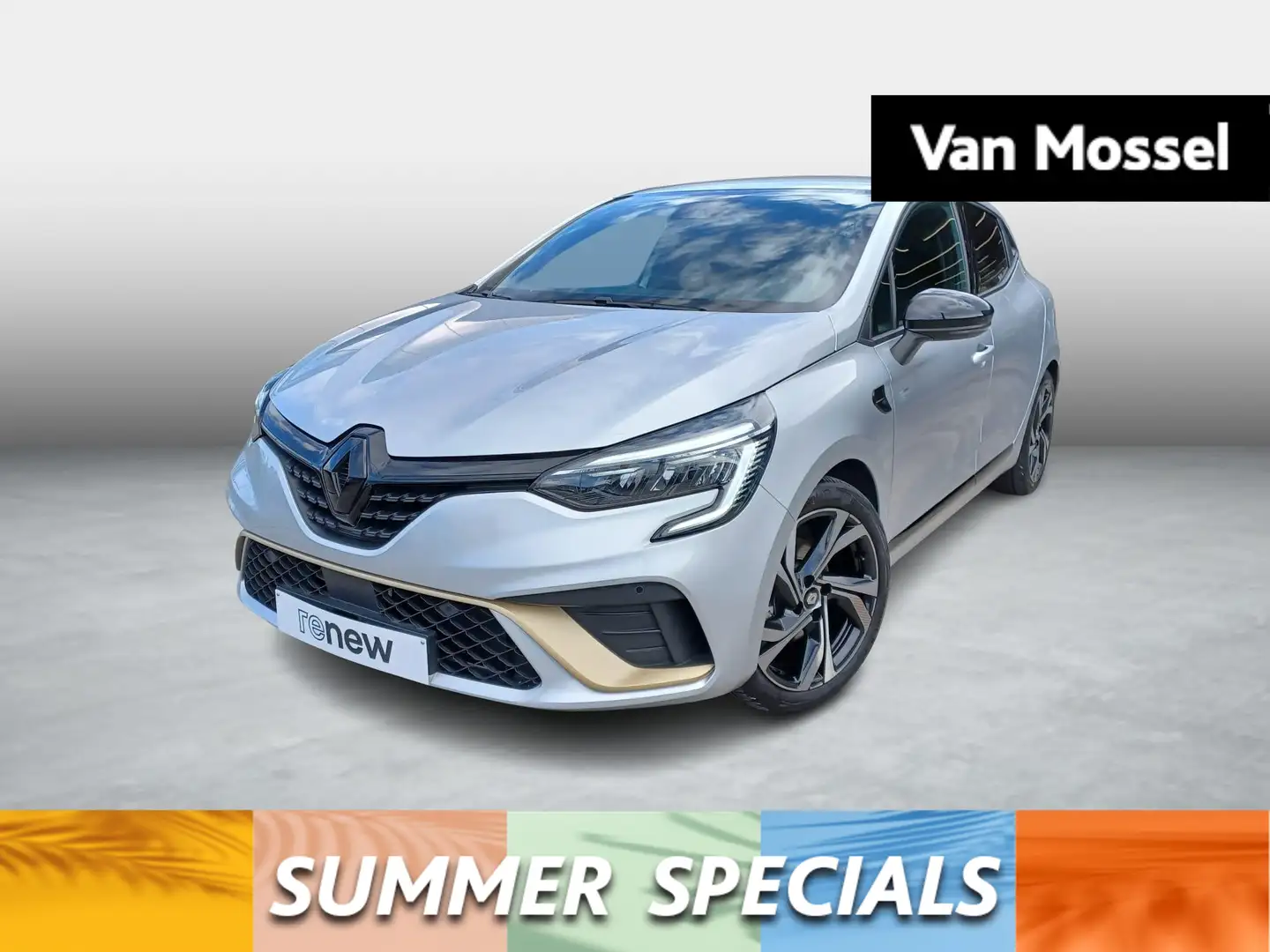 Renault Clio E-Tech Engineered Full hybrid 145 Silber - 1