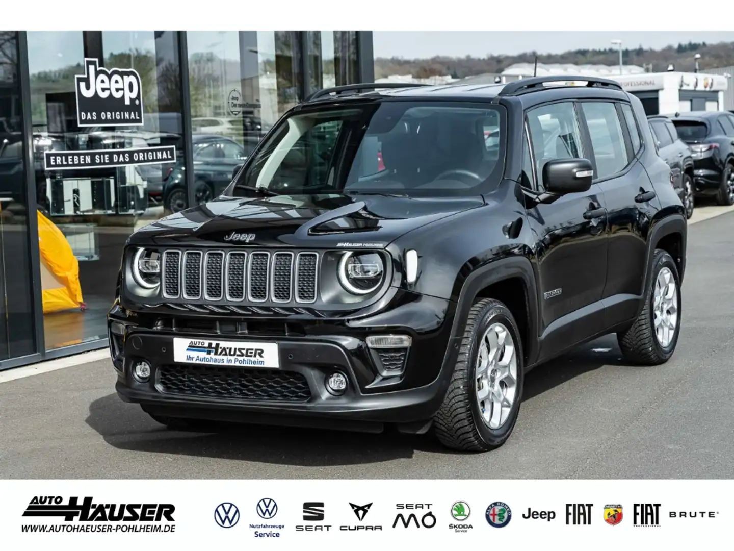 Jeep Renegade e-Hybrid MY24 Altitude 1.5 MHEV NAVI KAMERA PARK L Negro - 1