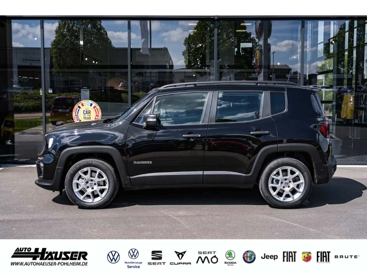 Jeep Renegade e-Hybrid MY24 Altitude 1.5 MHEV NAVI KAMERA PARK L Black - 2