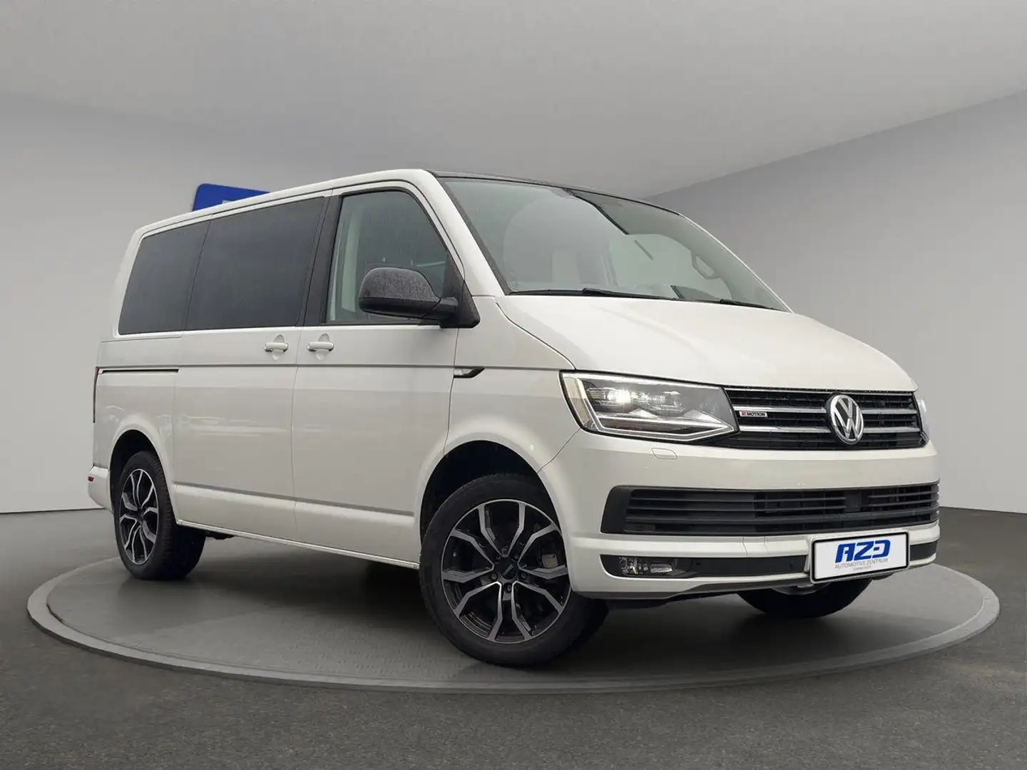 Volkswagen T6 Multivan TDI DSG 4M 7SITZ T-LEDER STANDHZ AHK LED ACC Blanc - 2