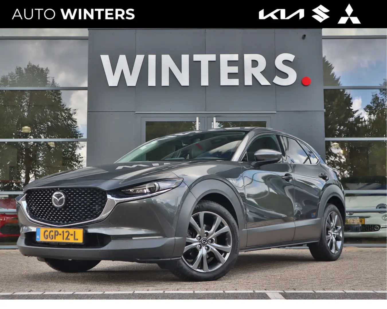 Mazda CX-30 2.0 e-SkyActiv-X M Hybrid Luxury Automaat | Schuif Gris - 1