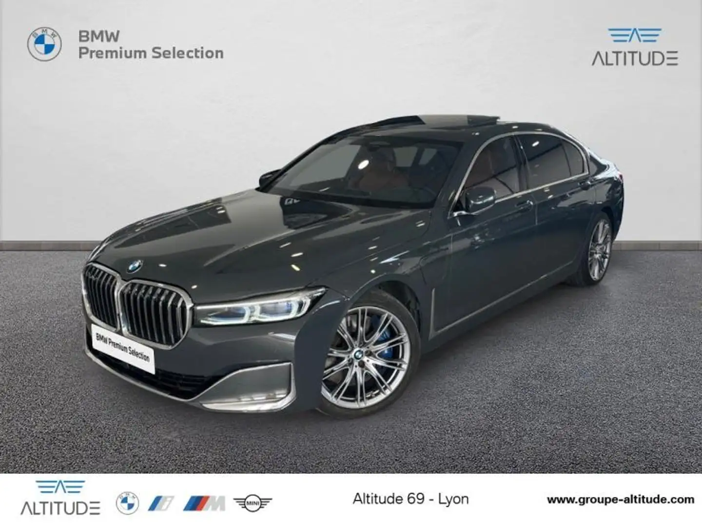 BMW 745 745LeA xDrive 394ch Exclusive 17cv Noir - 1