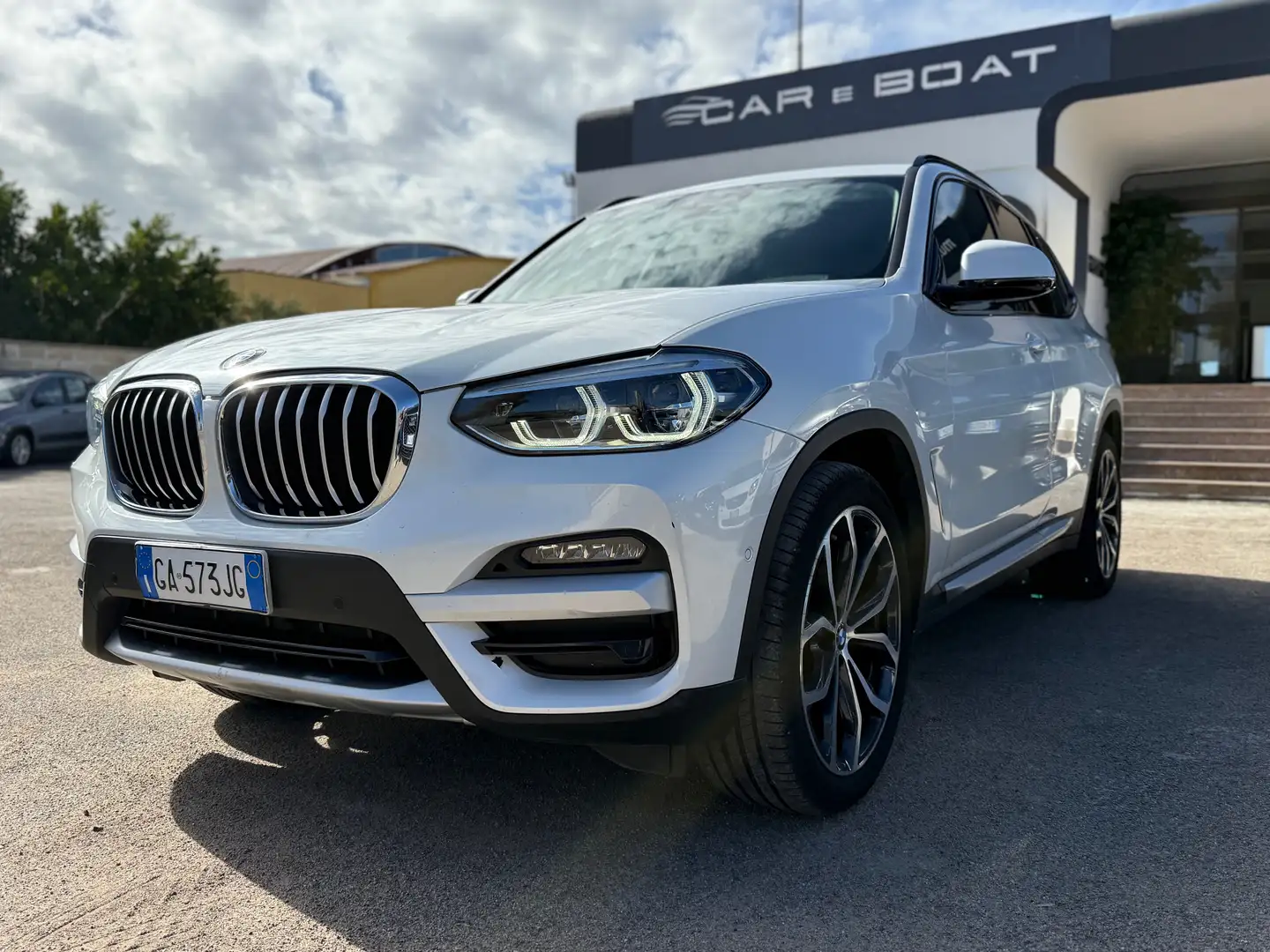 BMW X3 X3 G01 2017 xdrive20d mhev 48V Luxury auto Blanc - 1