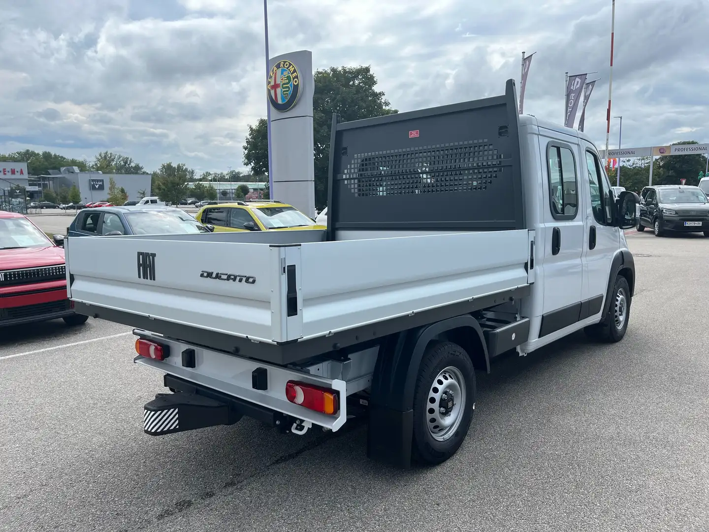 Fiat Ducato Maxi Pritsche DK L2 140 MJ - Anhängevorrichtung Weiß - 2