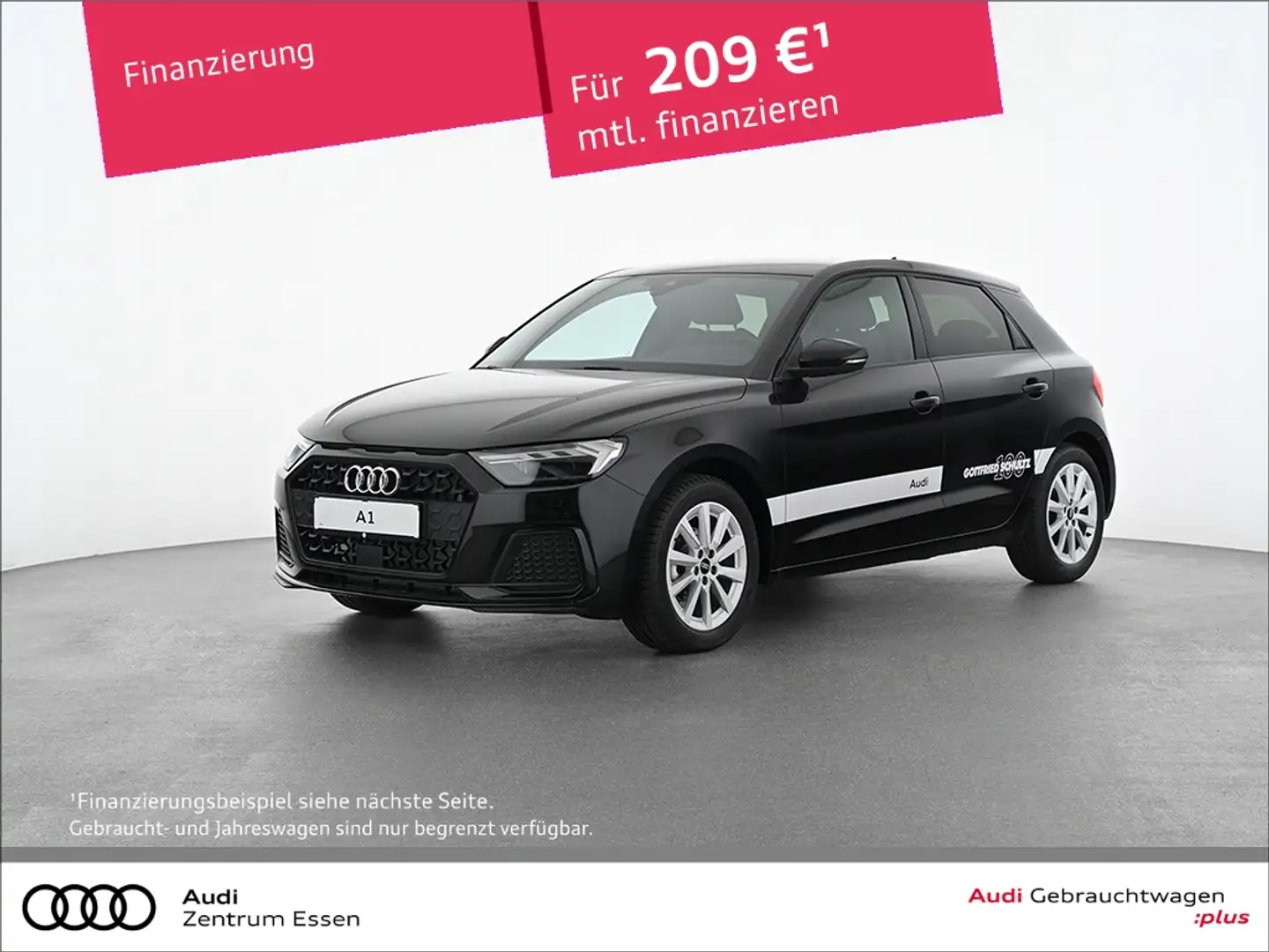 Audi A1 SPORTBACK ADVANCED 70(95 25 TFSI advanced Schwarz - 1