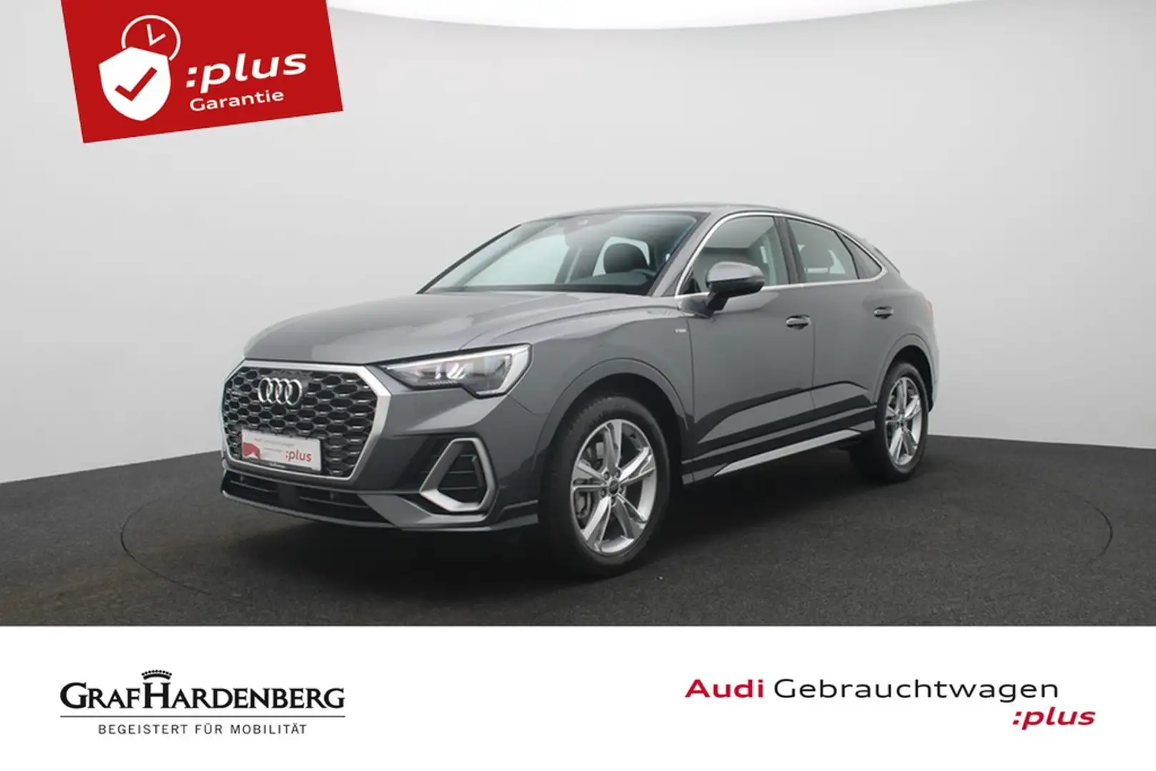 Audi Q3 Sportback 40 TDI quattro S line Navi ACC AHK Grau - 1