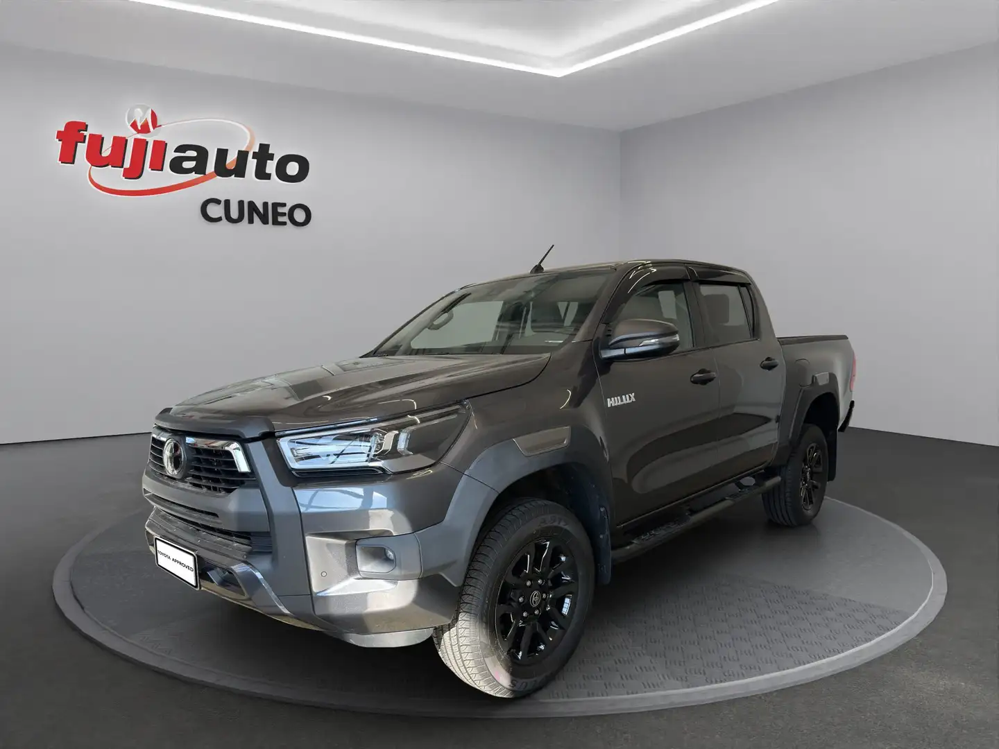 Toyota Hilux Hilux 2.8 d double cab Invincible 4wd auto Gris - 1