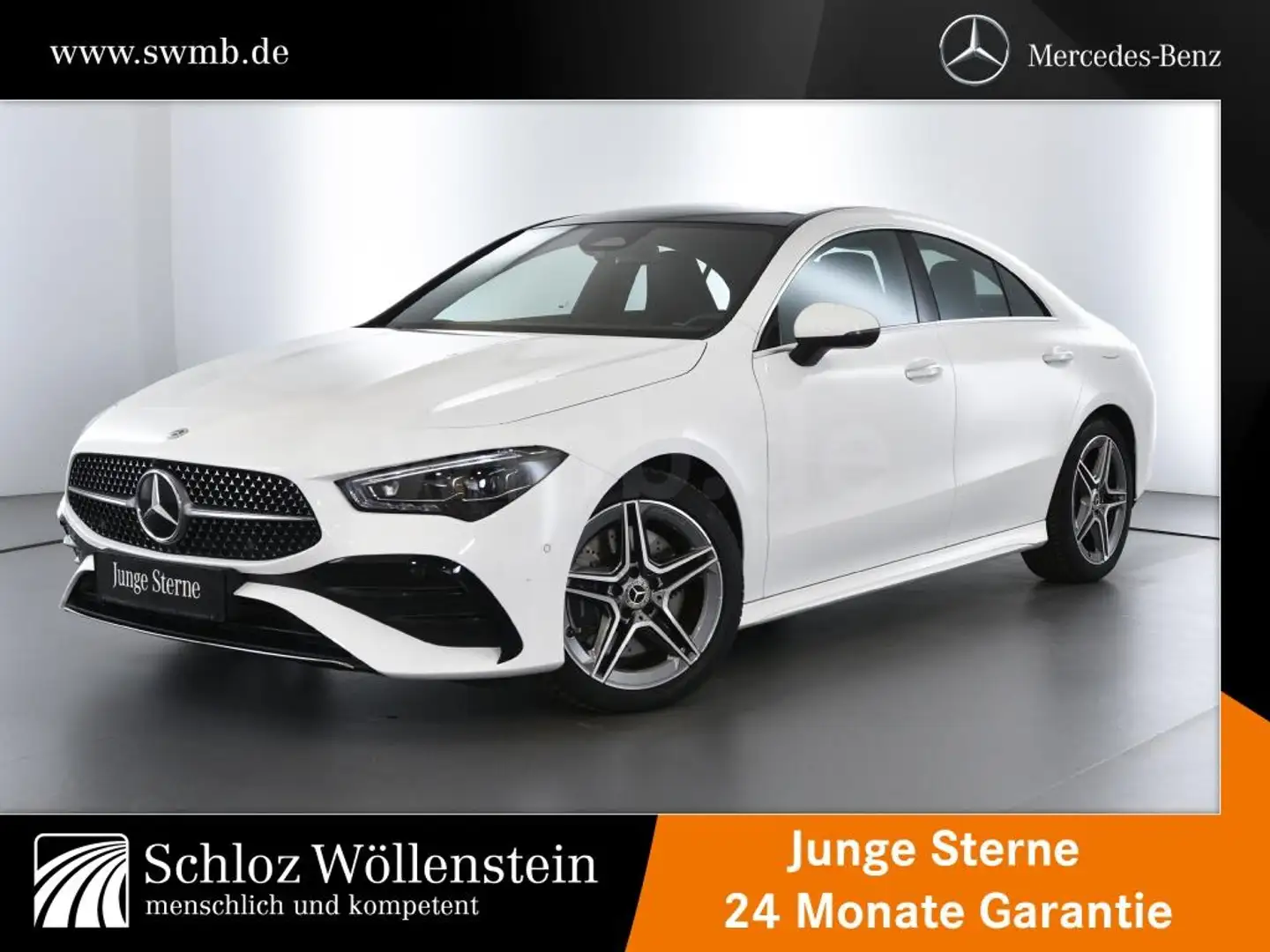 Mercedes-Benz CLA 250 4M AMG/MULTIBEAM/DISTRONIC/Pano-D/Memory Blanco - 1