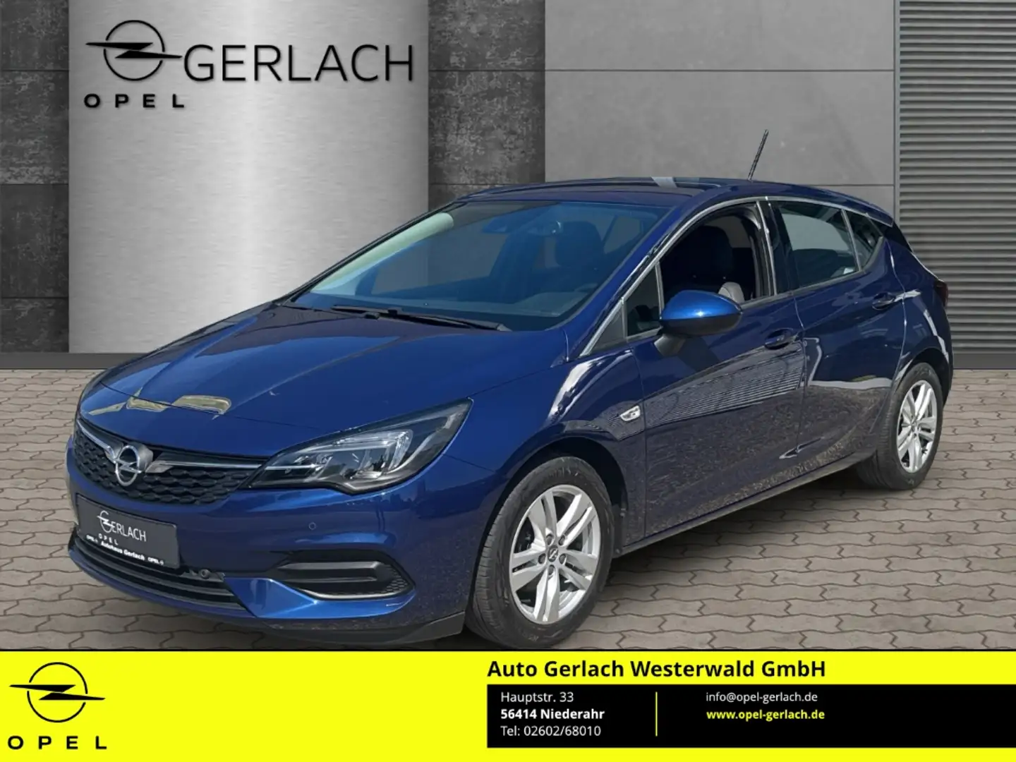 Opel Astra K Elegance Start Stop 1.2 Turbo EU6d LED Apple Car Blu/Azzurro - 1