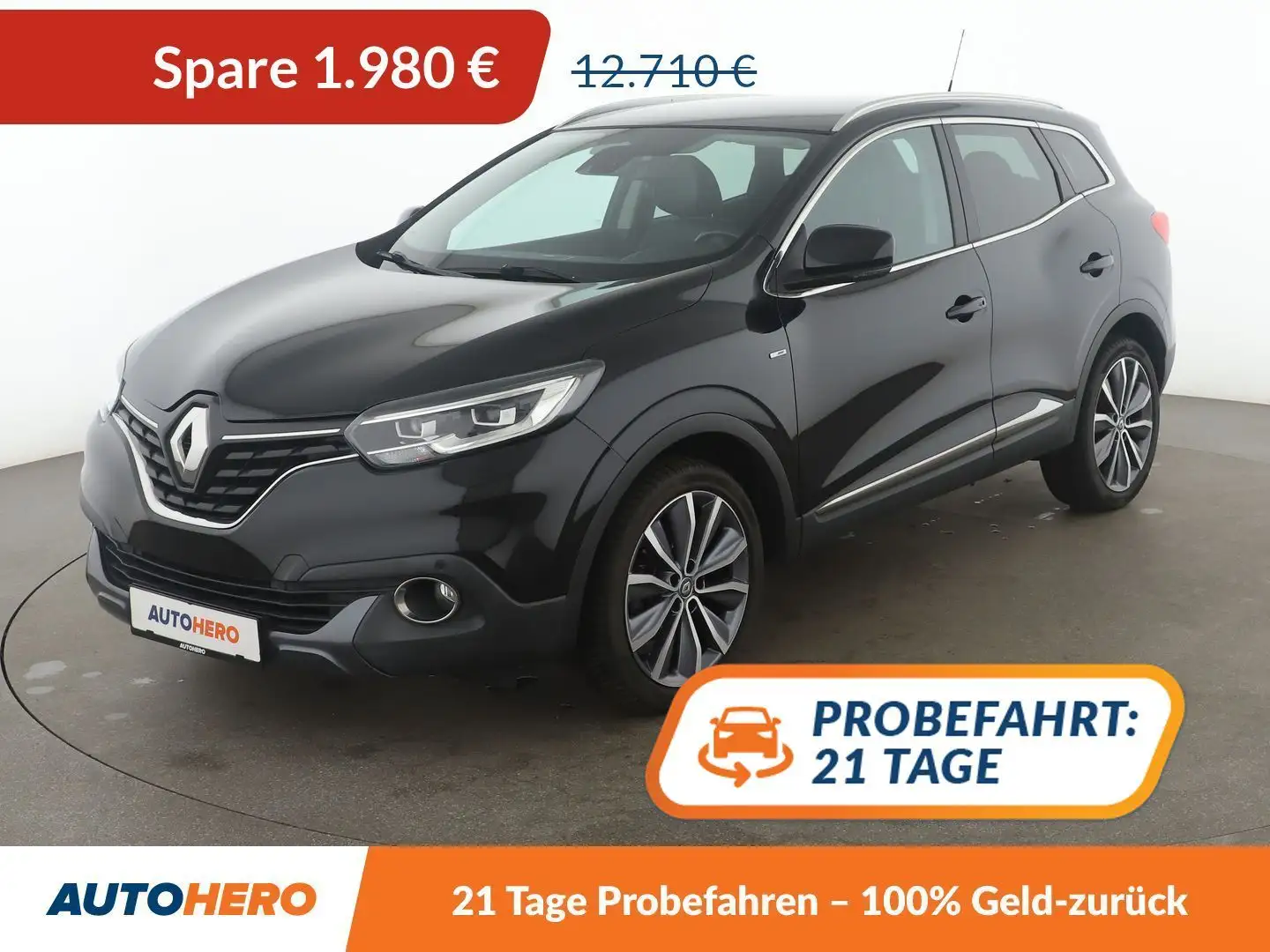 Renault Kadjar 1.2 TCe Energy Bose Edition*NAVI*LED*PDC*SHZ*TEMPO Schwarz - 1