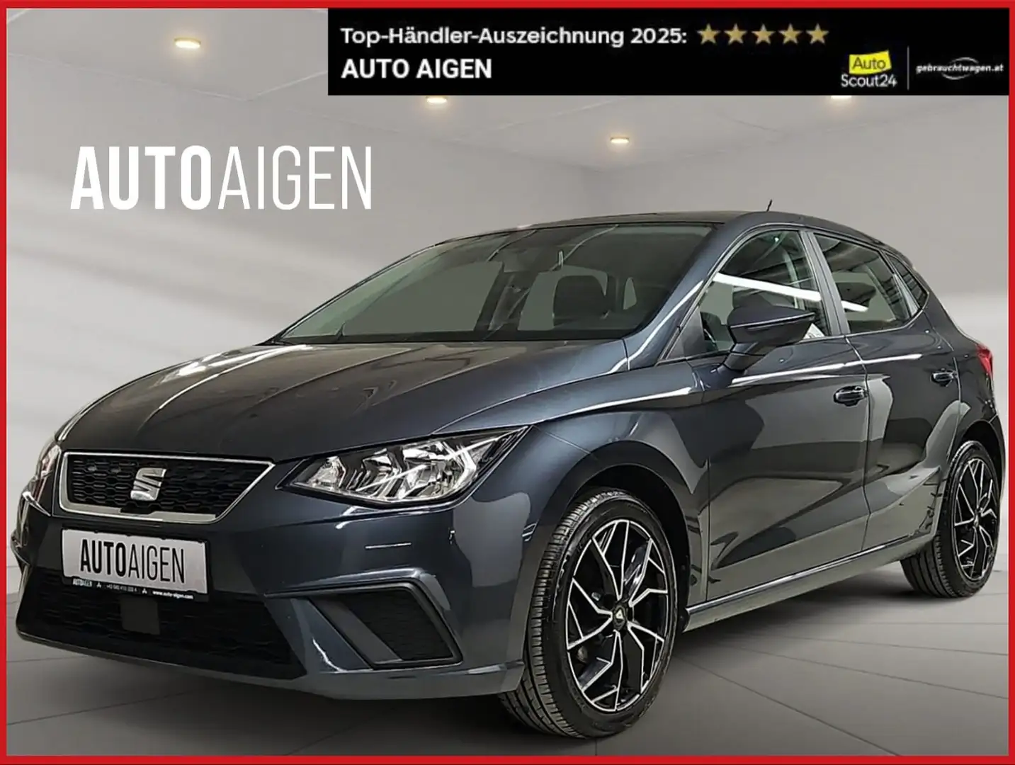 SEAT Ibiza * STYLE * 2. BESITZ * SCHECKHEFT * KLIMA * ab 139 Grau - 1