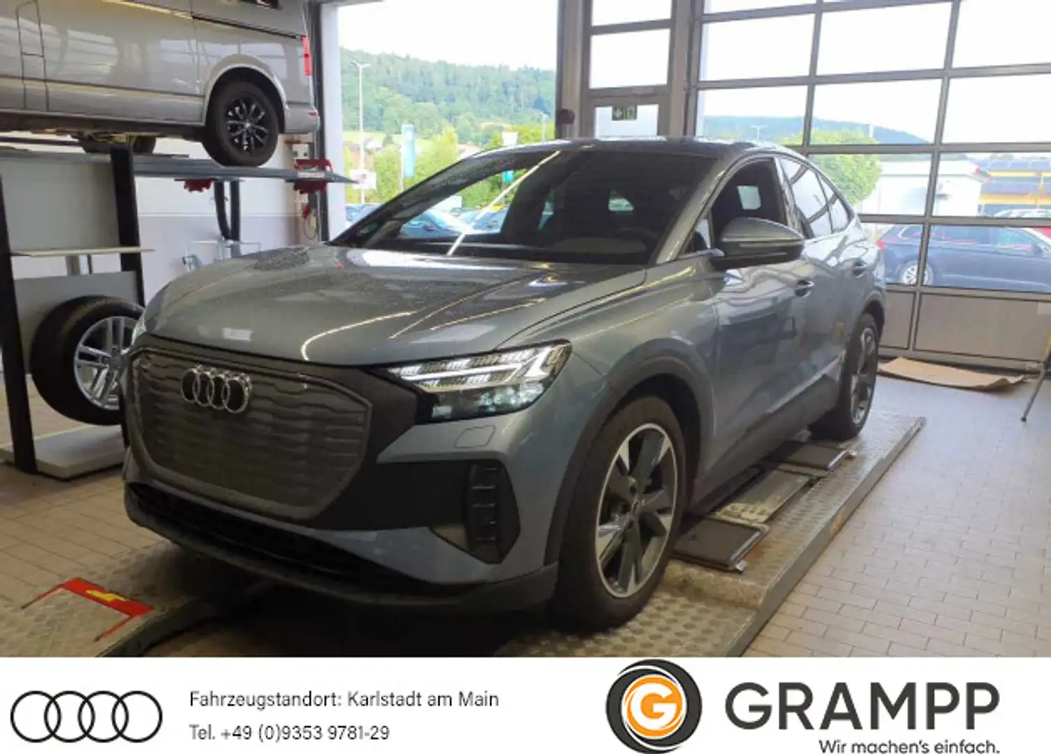 Audi Q4 e-tron 35 +MATRIX-LED+KAMERA+VIRTUA Blau - 1