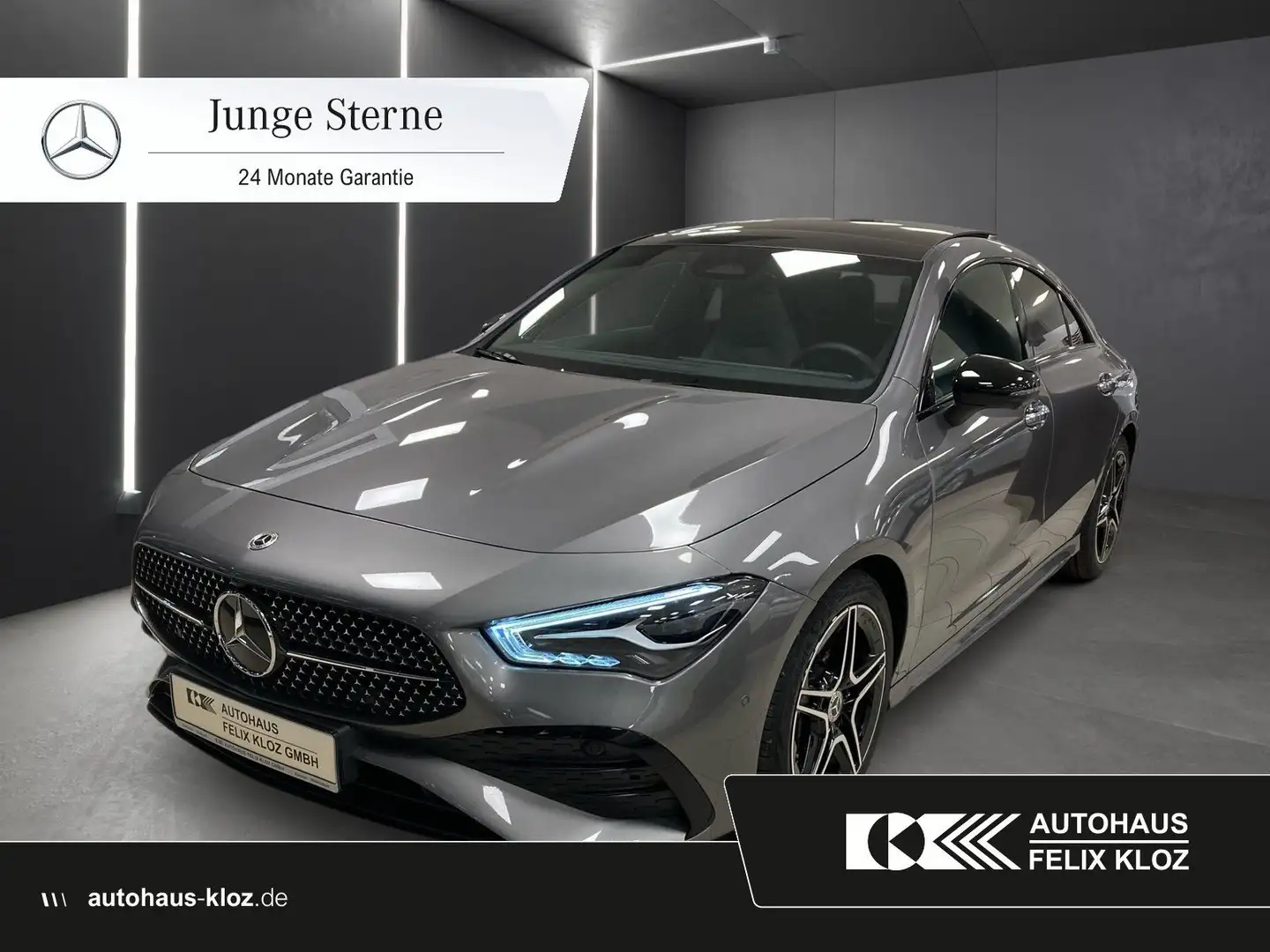 Mercedes-Benz CLA 200 AMG*Pano*Burmester*Distr*360*Night*Totw* Gris - 1