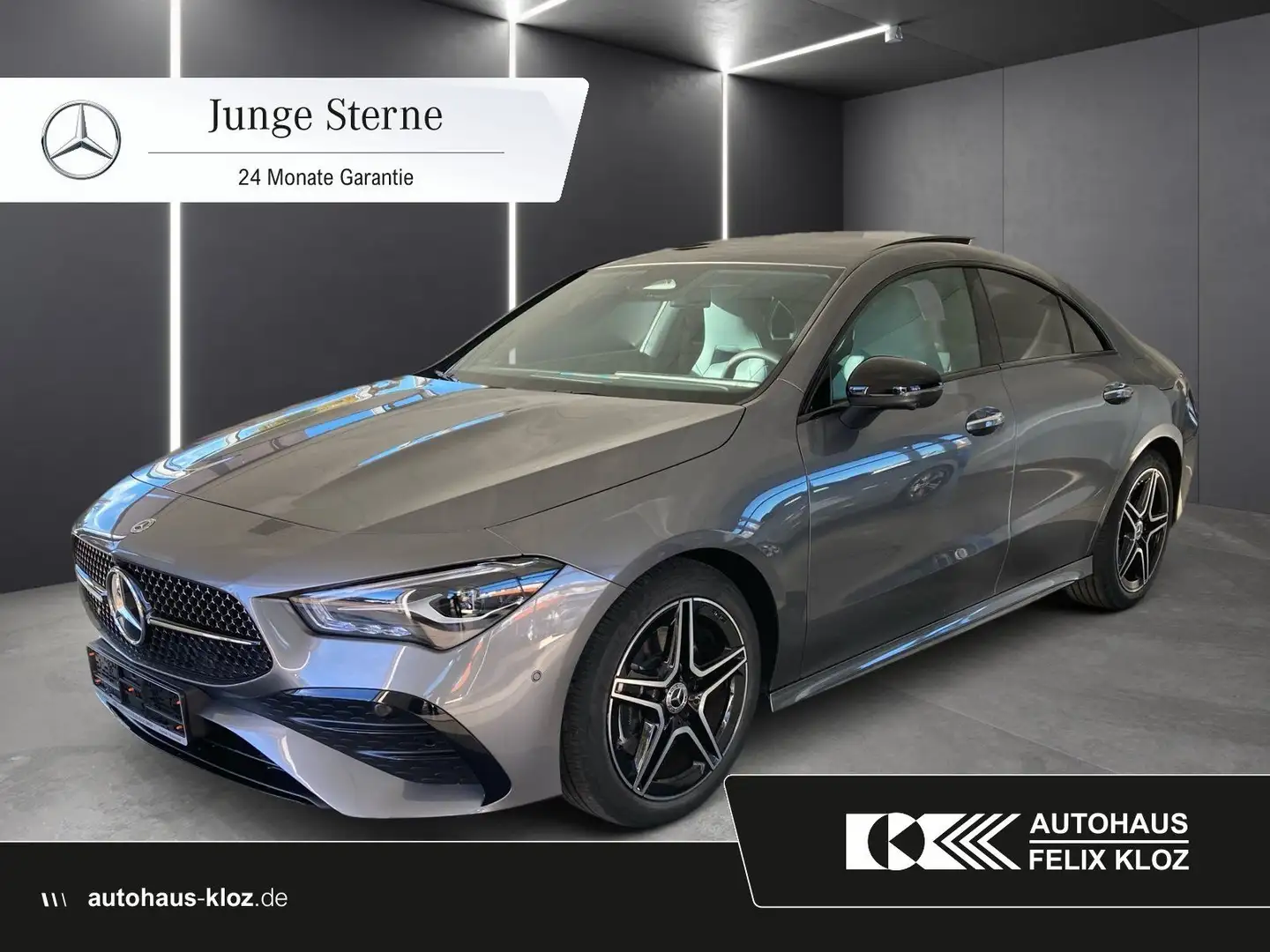 Mercedes-Benz CLA 200 AMG*Pano*Burmester*Distr*360*Night*Totw* Gris - 1