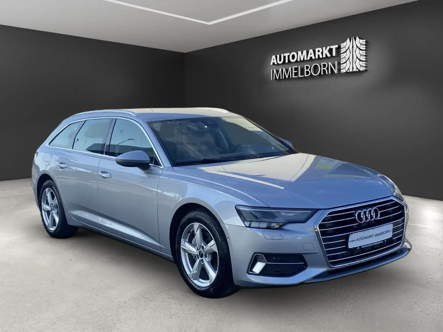 Audi A6 40 sport Alcantara*Kamera*B&O*Navi*DAB*18 Srebrny - 1