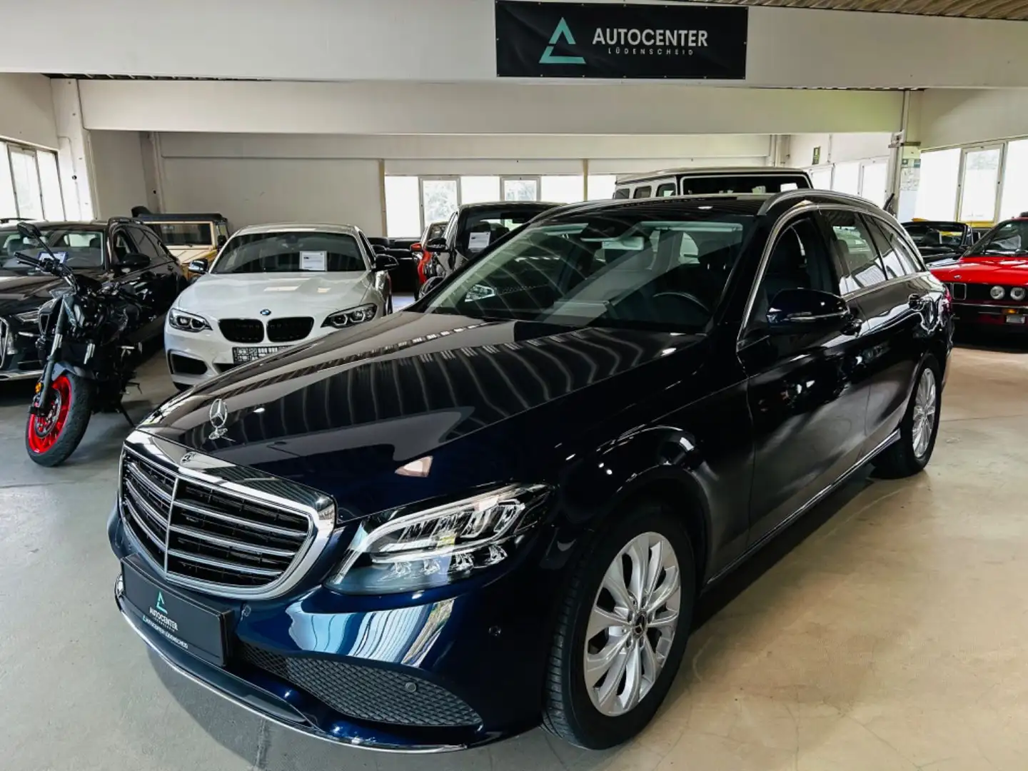 Mercedes-Benz C 200 T-Modell *Kamera*El. Ahk*Teilleder*Navi* Blauw - 1
