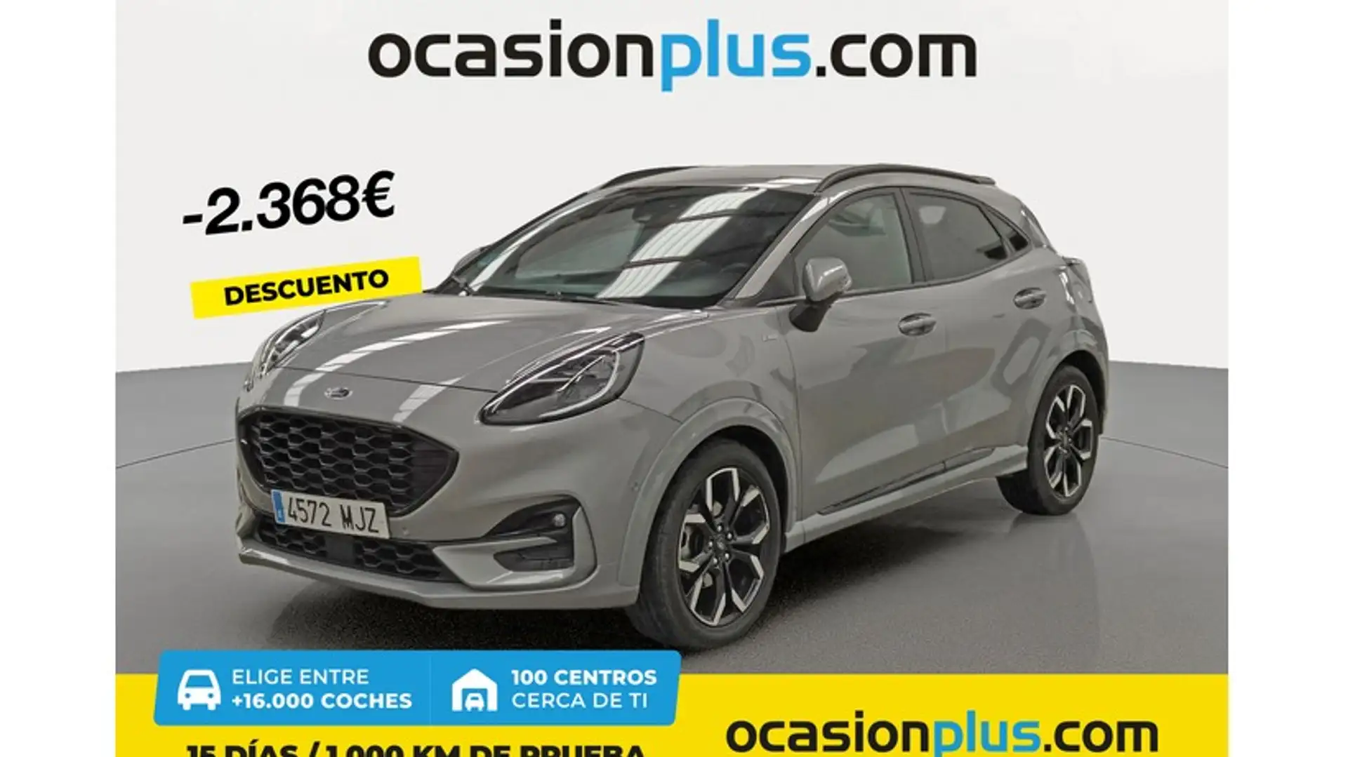 Ford Puma 1.0 EcoBoost MHEV ST-Line X Aut. 155 Plateado - 1