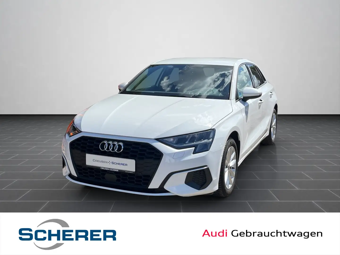 Audi A3 30 TFSI S tronic LED SHZ GRA DAB Weiß - 1