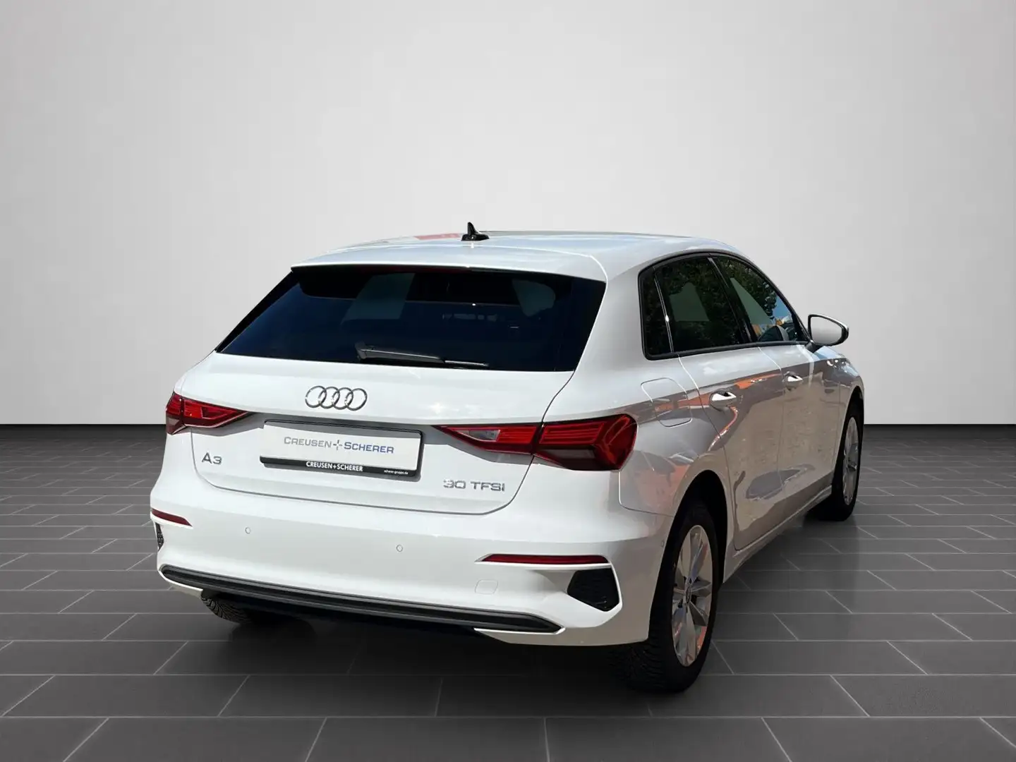 Audi A3 30 TFSI S tronic LED SHZ GRA DAB Weiß - 2