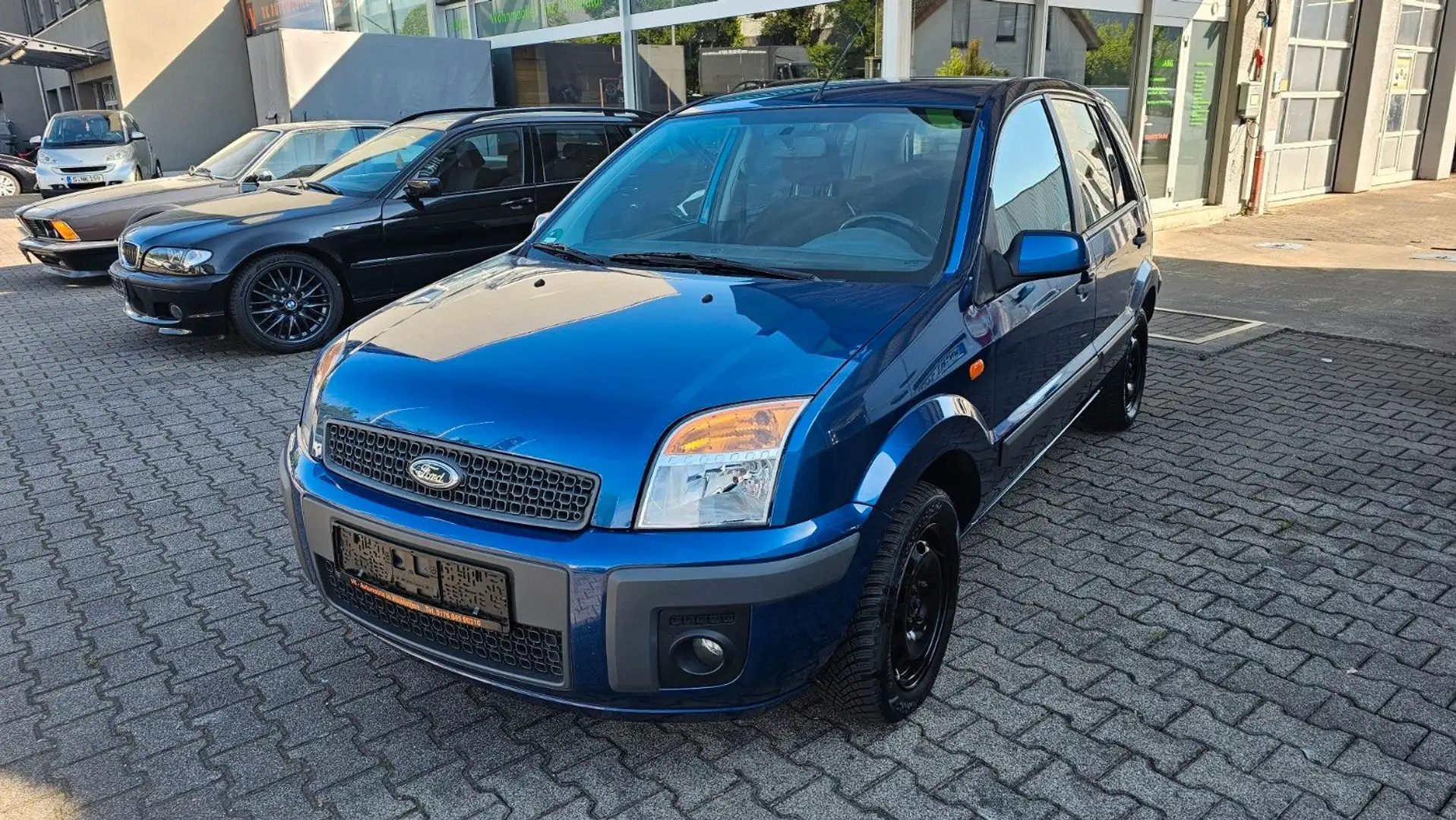 Ford Fusion Style, 1 Hand, TÜV neu, Klimaautomatik Blau - 1