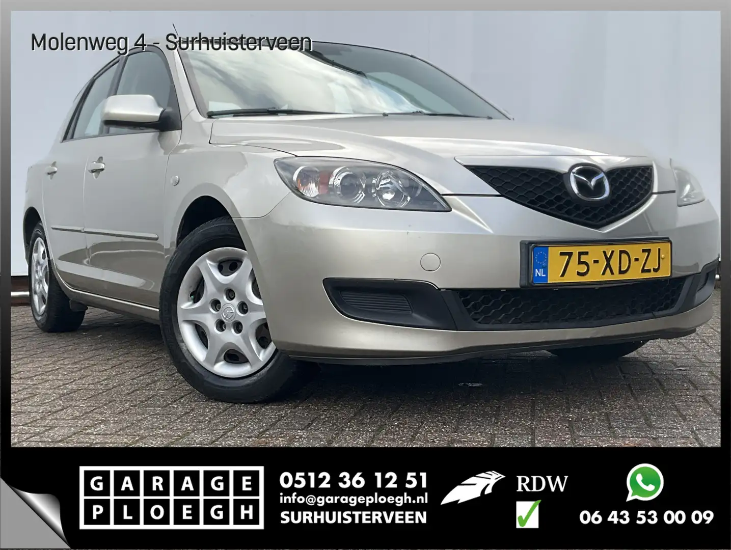 Mazda 3 1.6 S-VT Automaat Airco 5-Deurs Keurig nette Touri Grau - 1