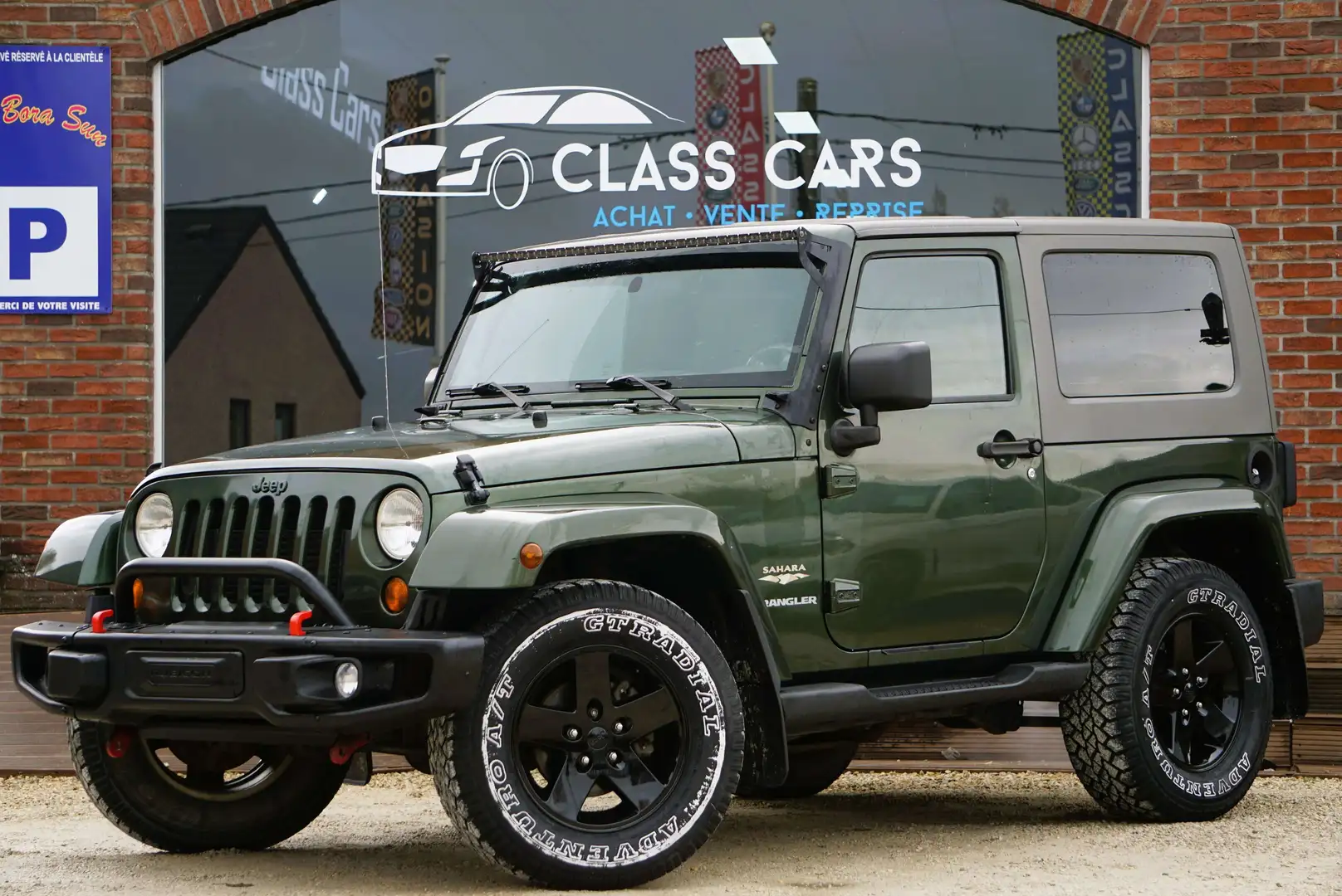 Jeep Wrangler 2.8 CRD RUBICON SAHARA Bte-AUTO UTILITAIRE Verde - 1