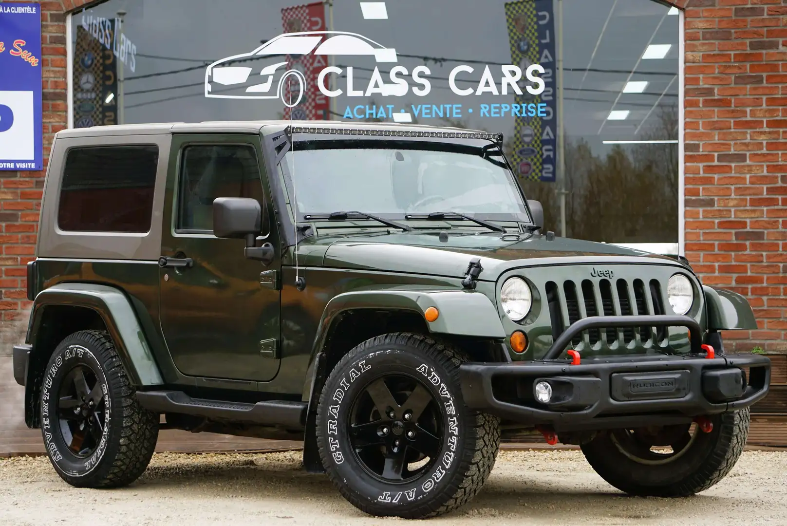 Jeep Wrangler 2.8 CRD RUBICON SAHARA Bte-AUTO UTILITAIRE Verde - 2