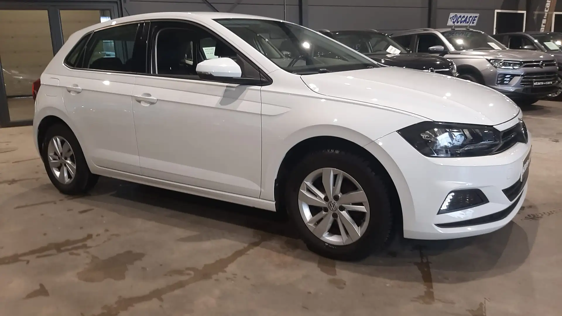Volkswagen Polo 1.0i Comfortline *Airco- Cruise- App connect- Alu Weiß - 2