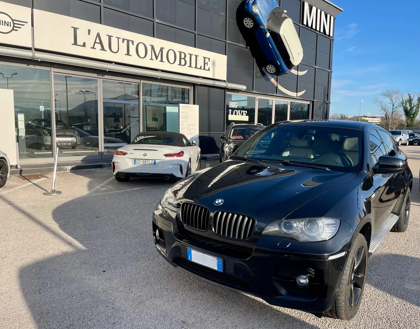 BMW X6 X6 E71 xdrive35d M-sport 286 cv full Black - 1
