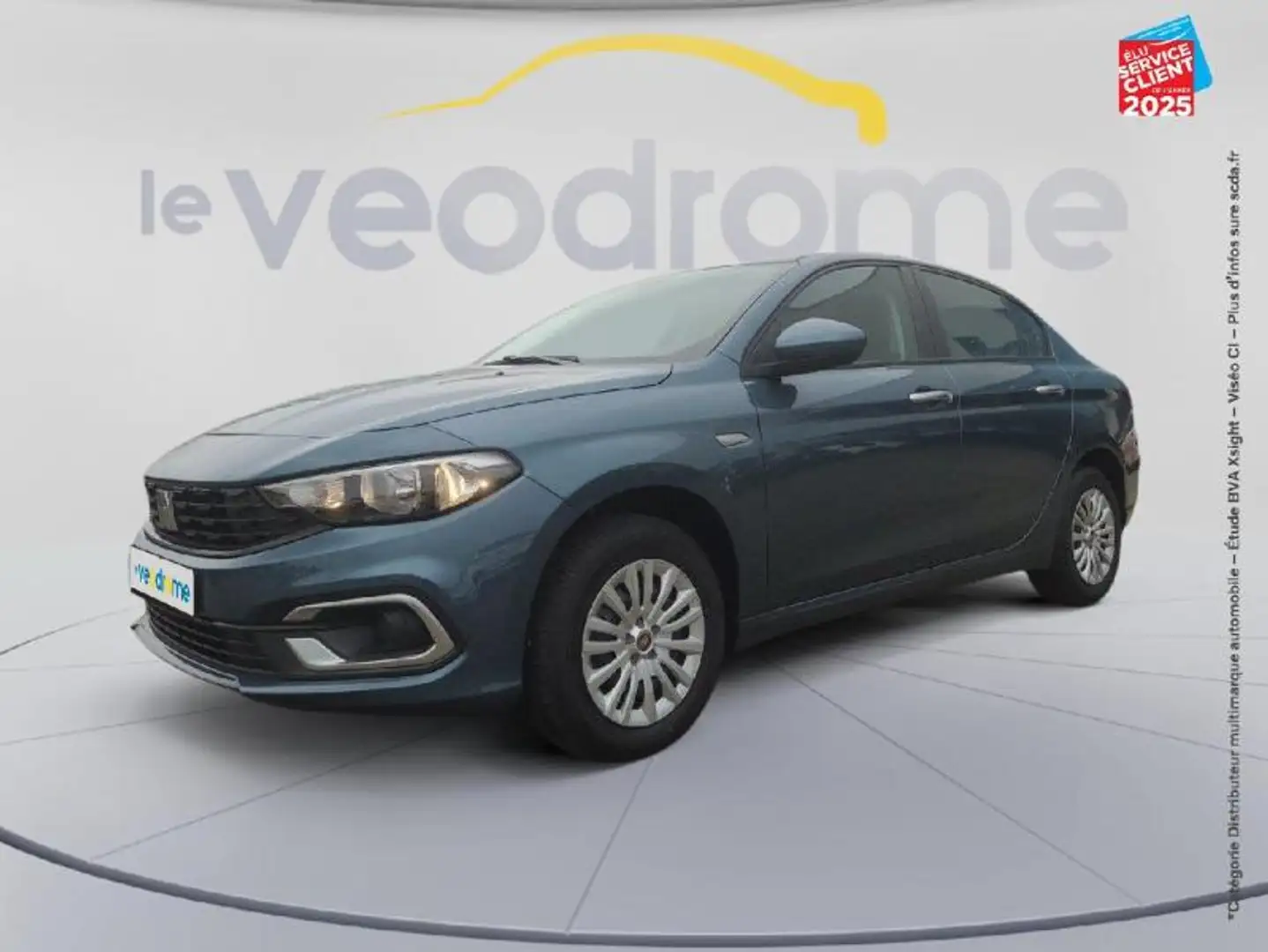Fiat Tipo 1.6 MultiJet 130ch S/S Life 5p Camera Bleu - 1