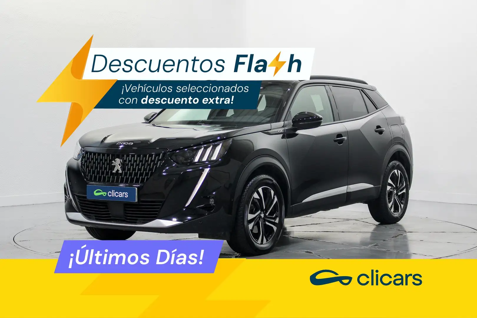 Peugeot 2008 1.2 PureTech S&S GT EAT8 155 Noir - 1