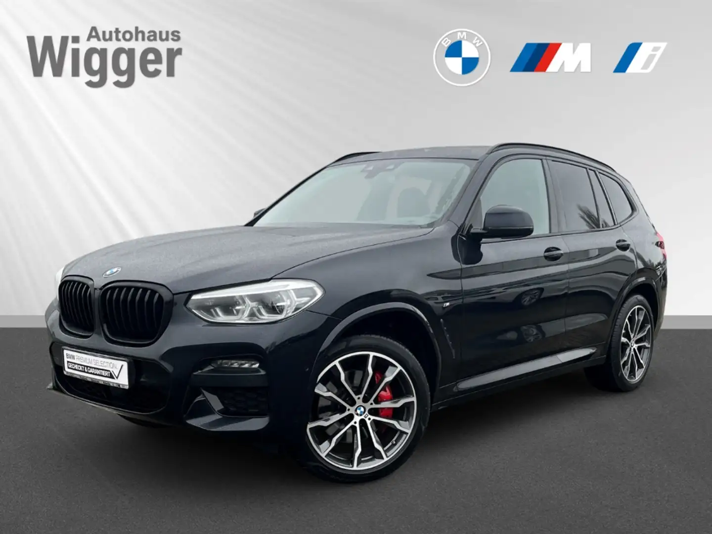 BMW X3 30d M Sport xDrive/HUD/AHK/Panorama/Nav/Leder Schwarz - 1