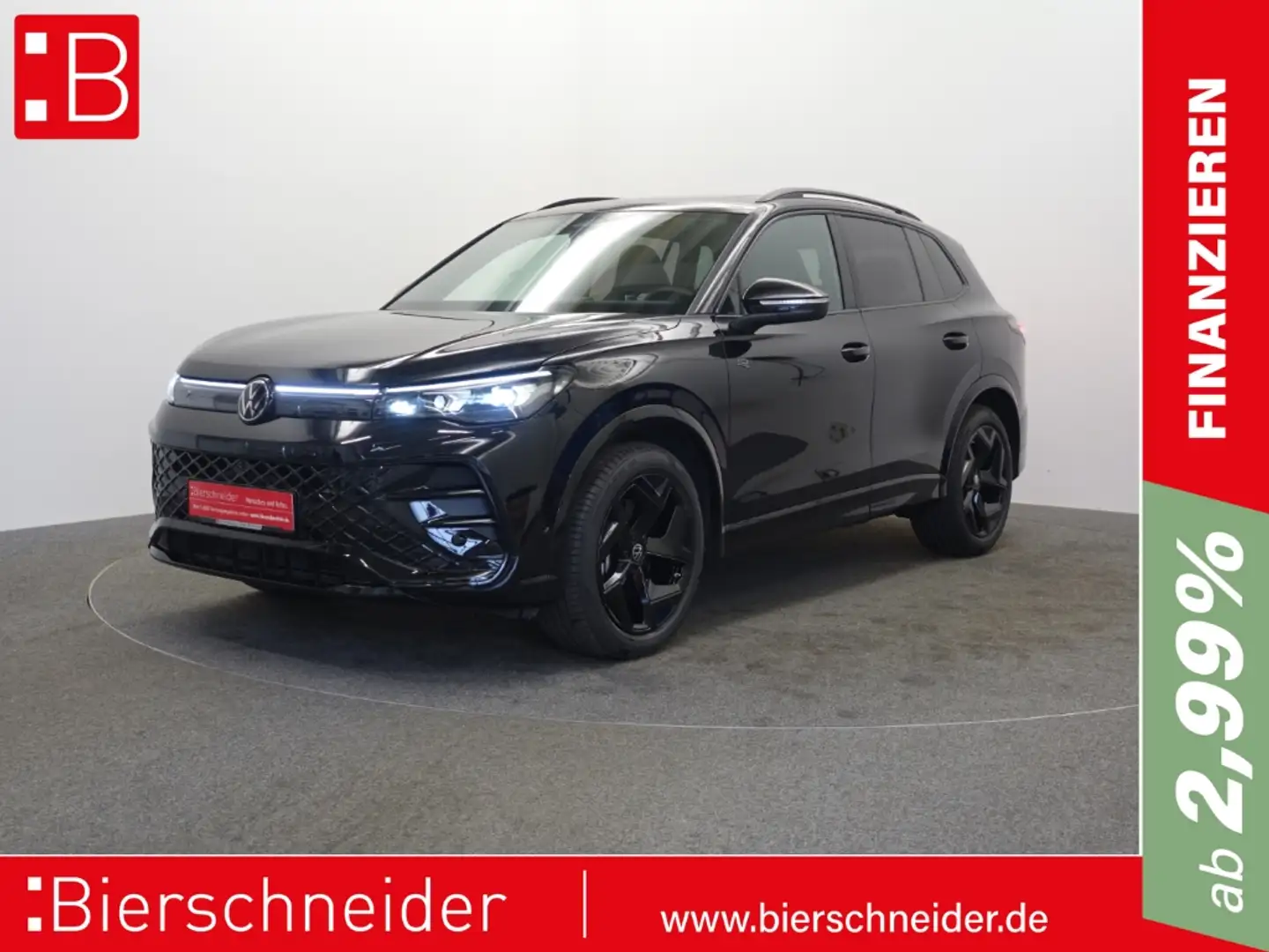 Volkswagen Tiguan 2.0 TDI DSG R-Line IQ-LIGHT DIGITAL PRO 19 SCHIEBE Negru - 1