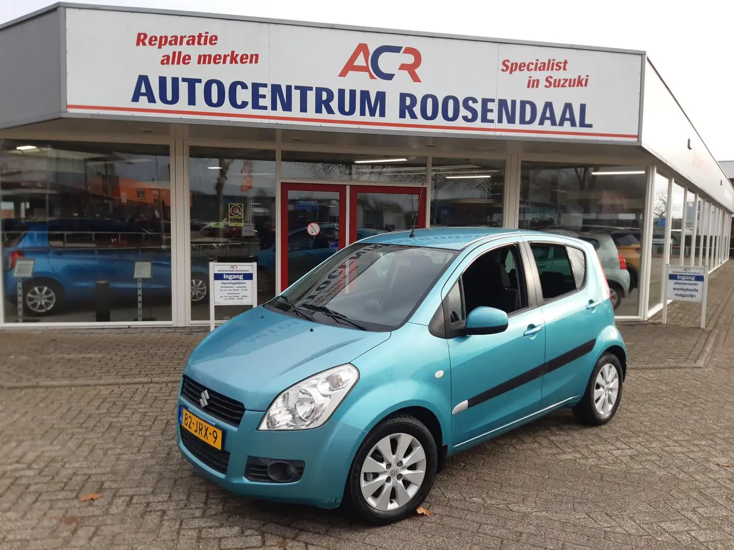 Suzuki Splash 1.2 Exclusive ,luxe uitvoering ,1e eigenaar Groen - 1