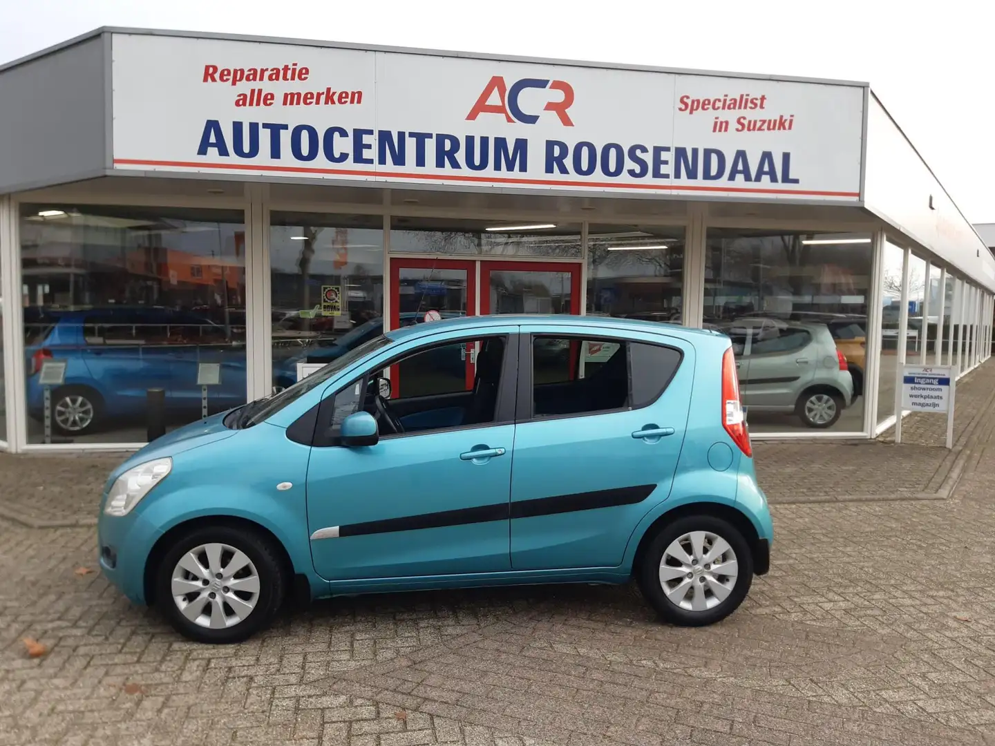 Suzuki Splash 1.2 Exclusive ,luxe uitvoering ,1e eigenaar Groen - 2