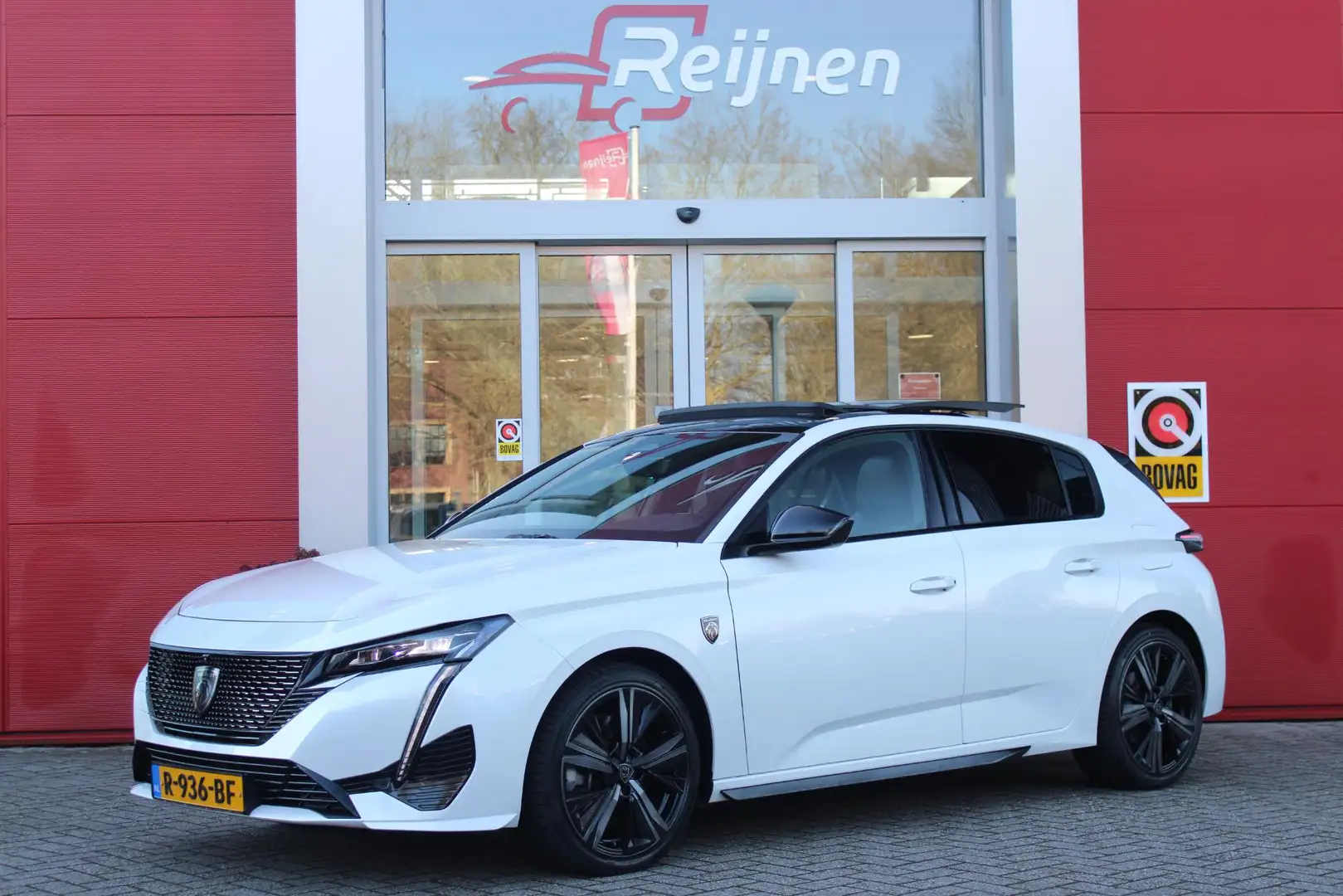 Peugeot 308 1.6 HYbrid 225PK GT PACK BUSINESS | PANORAMISCH SC Wit - 1