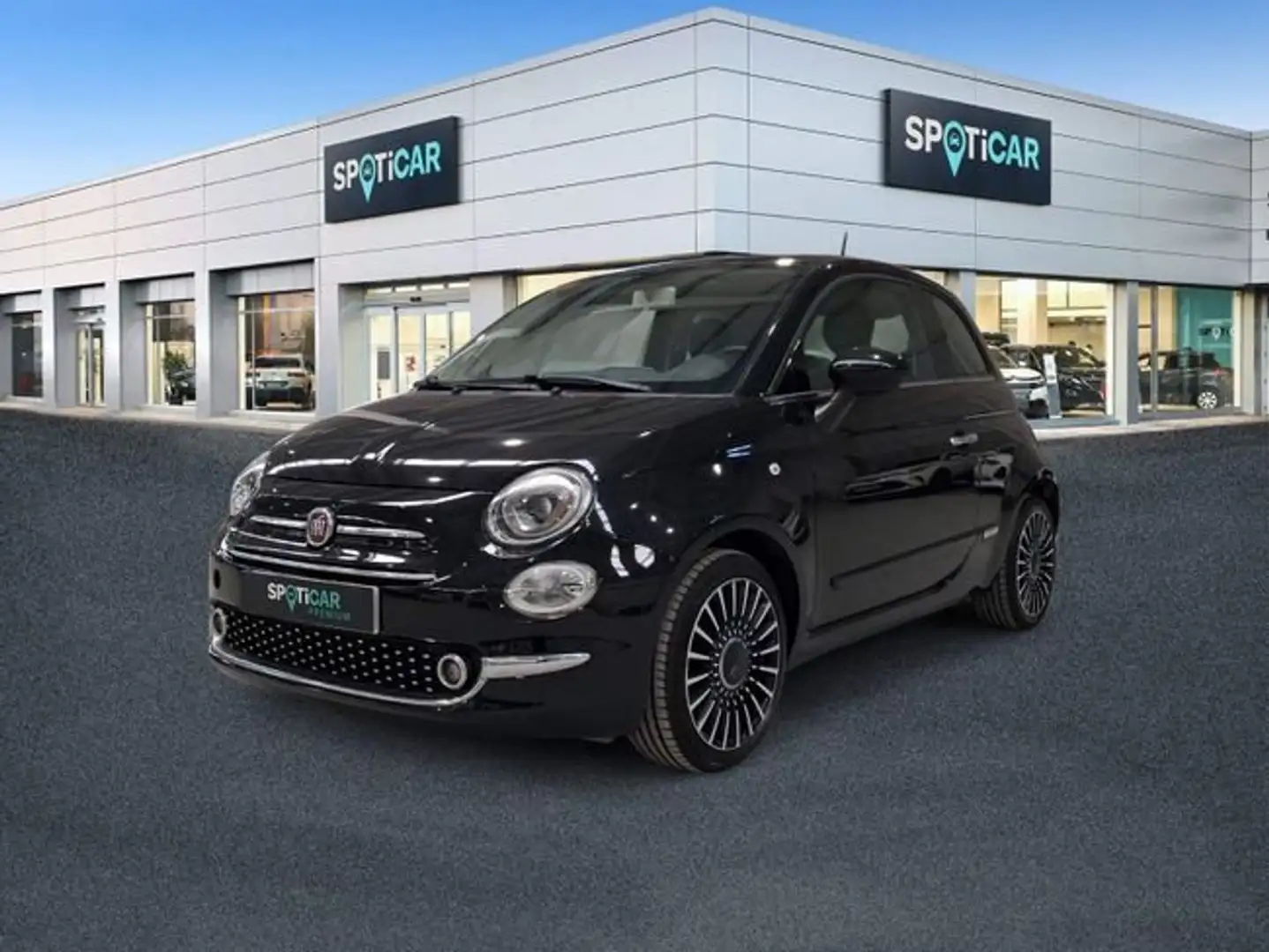 Fiat 500 1.2 8v 51kW (69CV) Lounge Schwarz - 1